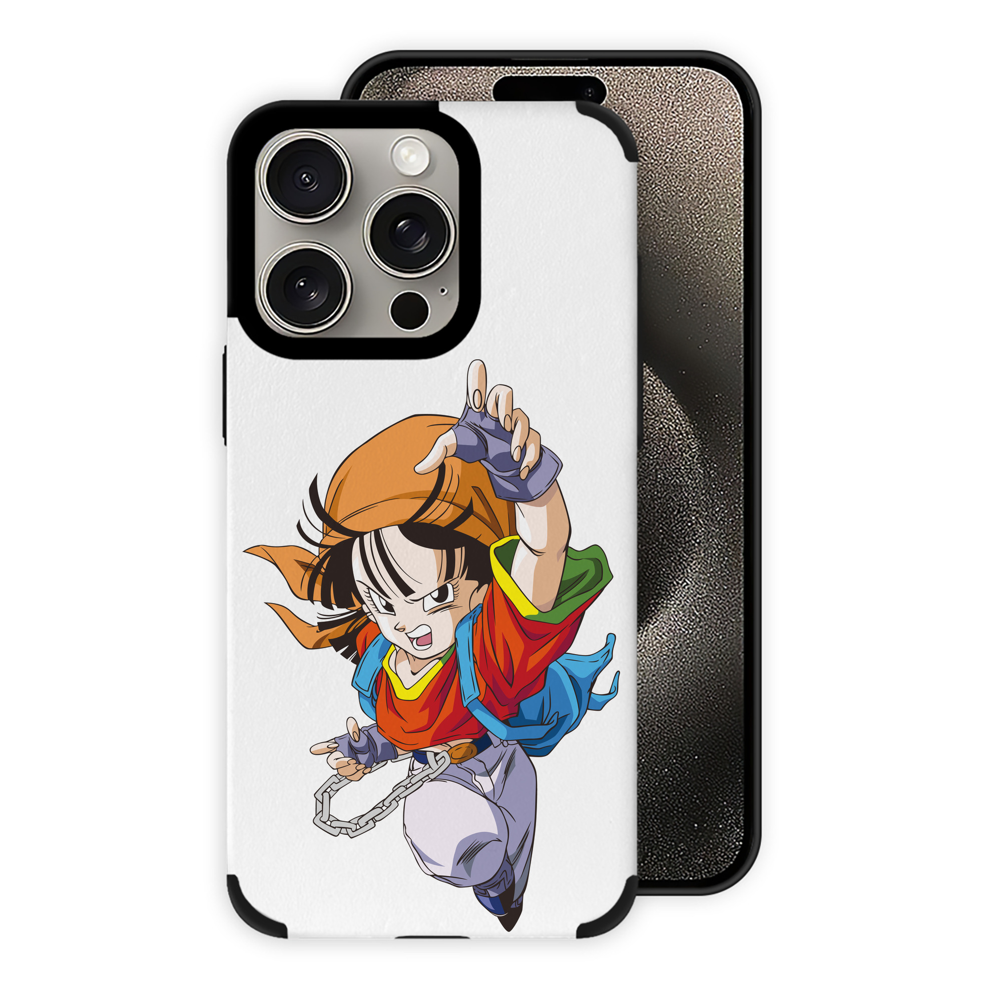 （画像用） ドラゴンボール パン DRAGON BALL Pan 【iPhone15ProMax対応】 PUレザー スマホケース 耐衝撃＆黄変防止