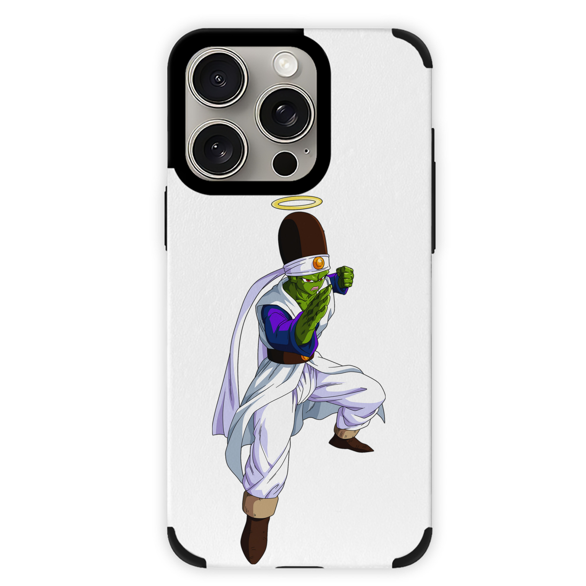 （画像用） ドラゴンボール パイクーハン DRAGON BALL Pikkon 【iPhone15ProMax対応】 PUレザー スマホケース 耐衝撃＆黄変防止