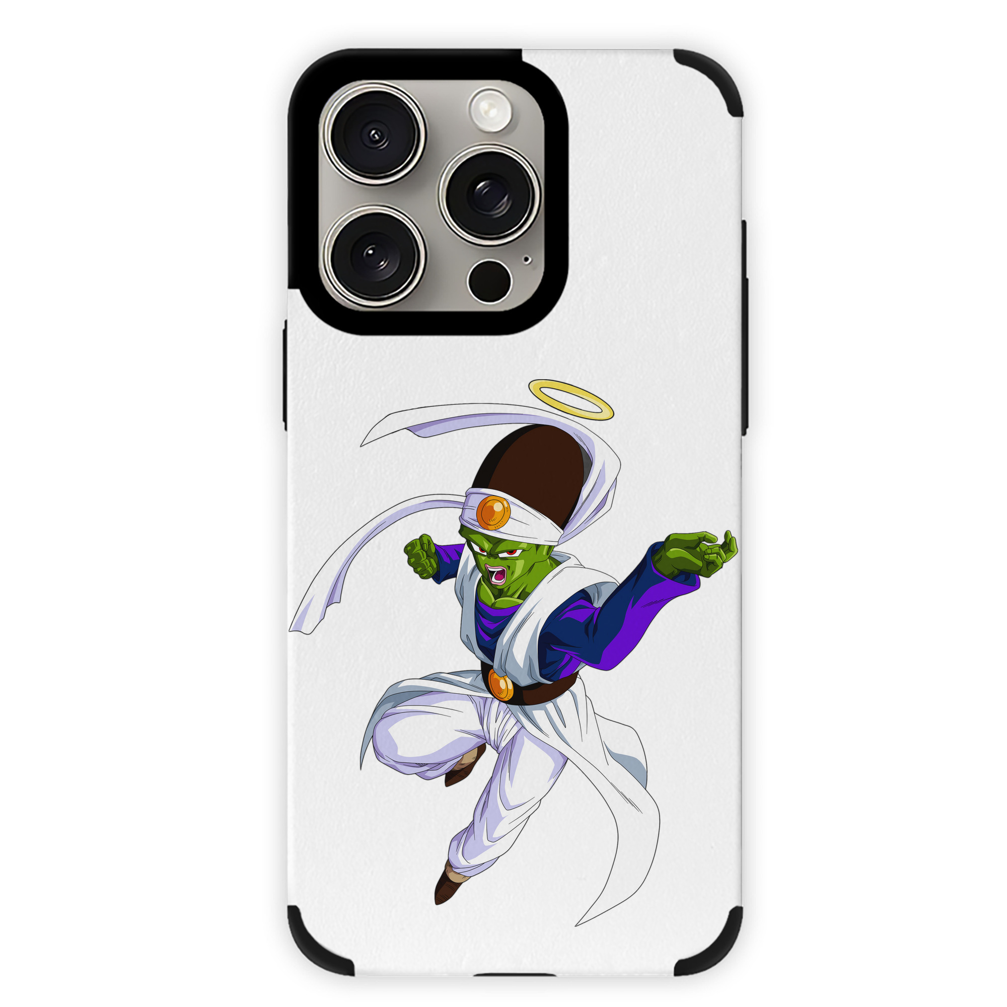 （画像用） ドラゴンボール パイクーハン DRAGON BALL Pikkon 【iPhone15ProMax対応】 PUレザー スマホケース 耐衝撃＆黄変防止