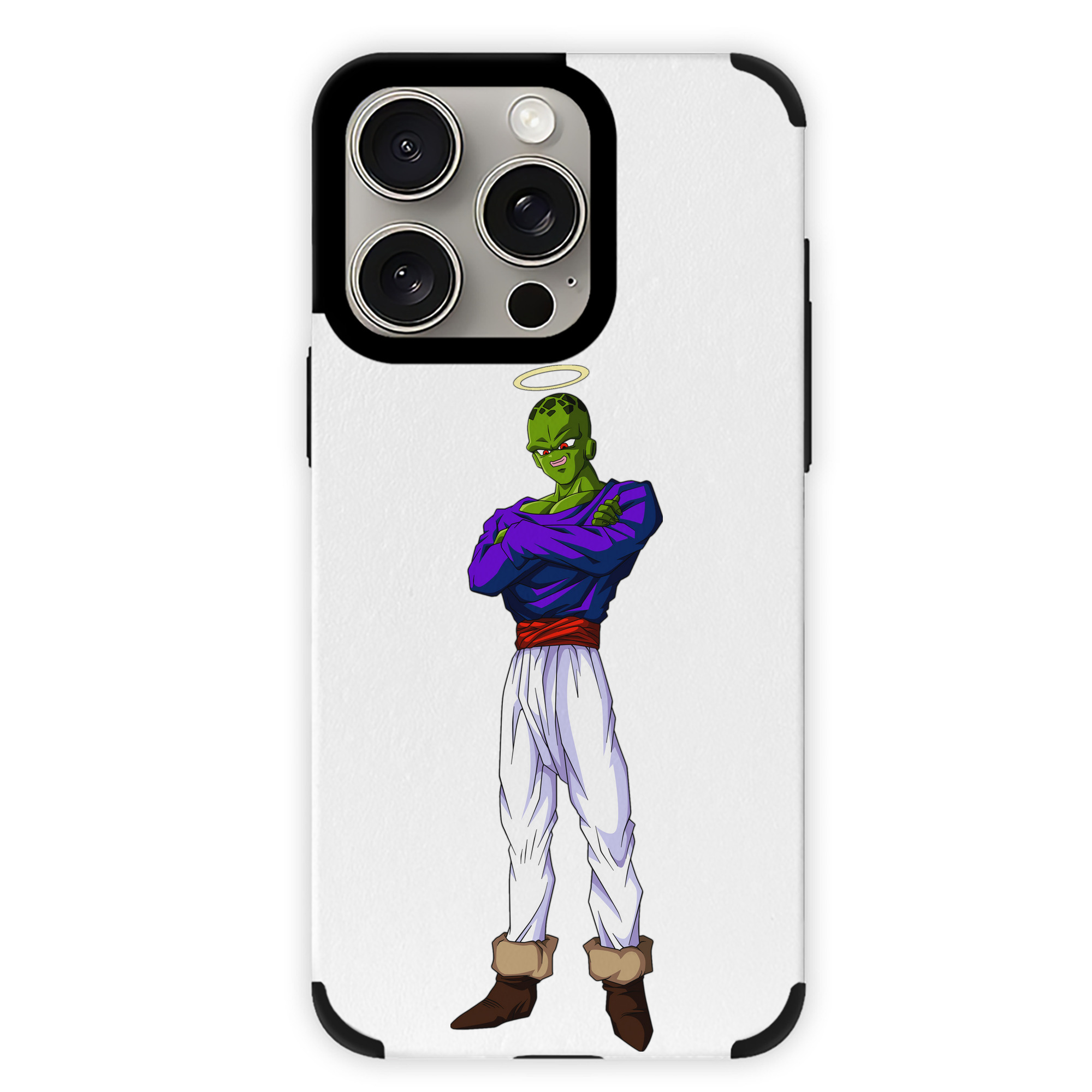 （画像用） ドラゴンボール パイクーハン DRAGON BALL Pikkon 【iPhone15ProMax対応】 PUレザー スマホケース 耐衝撃＆黄変防止