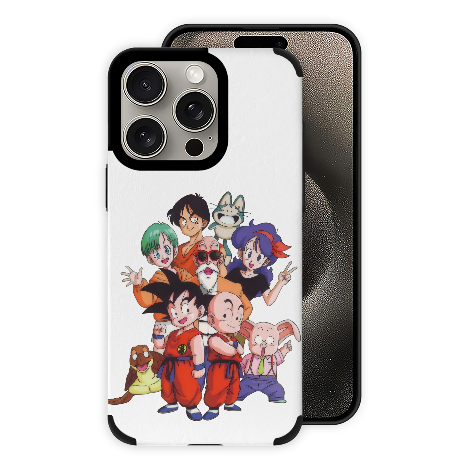 （画像用） ドラゴンボール DRAGON BALL 【iPhone15ProMax対応】 PUレザー スマホケース 耐衝撃＆黄変防止