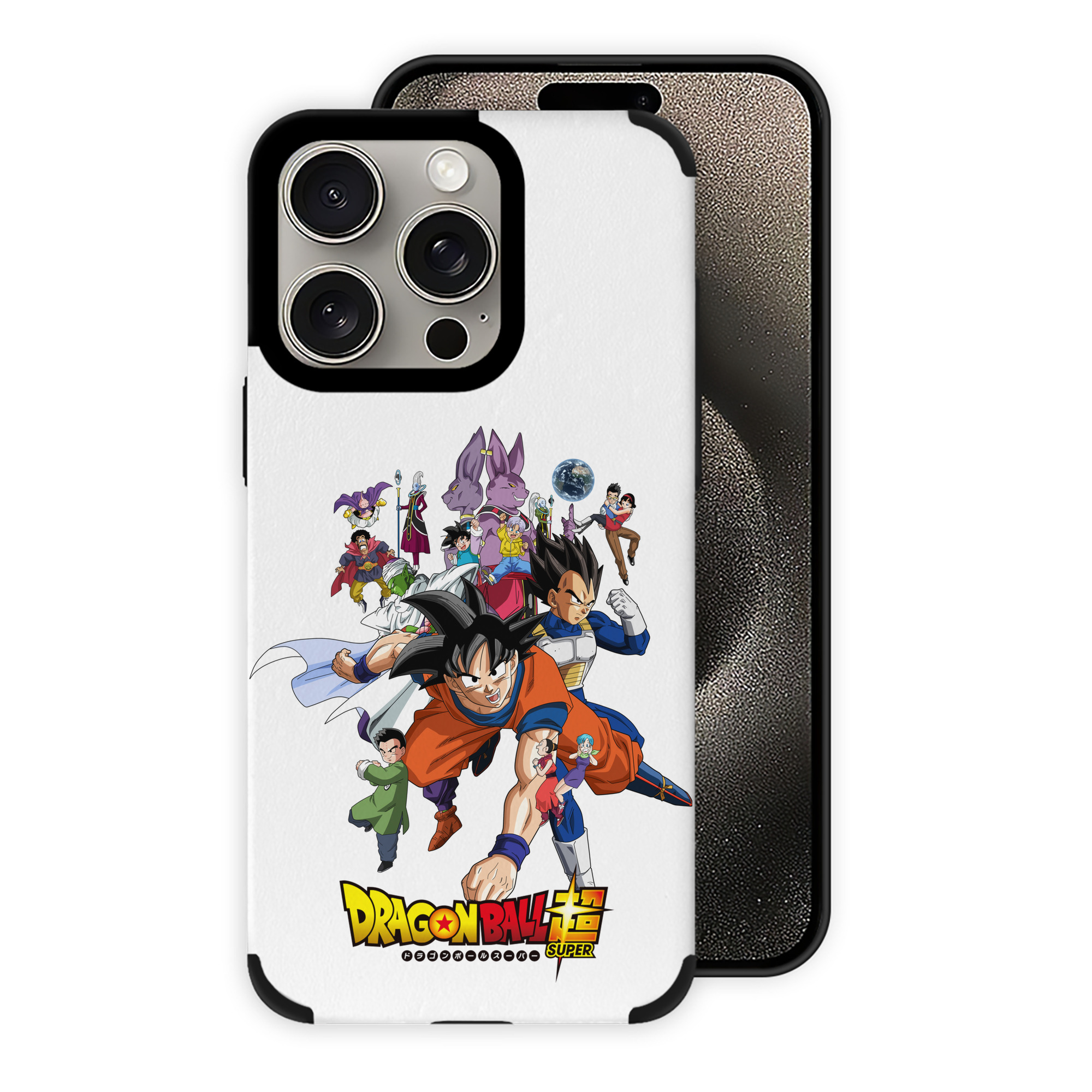 （画像用） ドラゴンボール DRAGON BALL 【iPhone15ProMax対応】 PUレザー スマホケース 耐衝撃＆黄変防止
