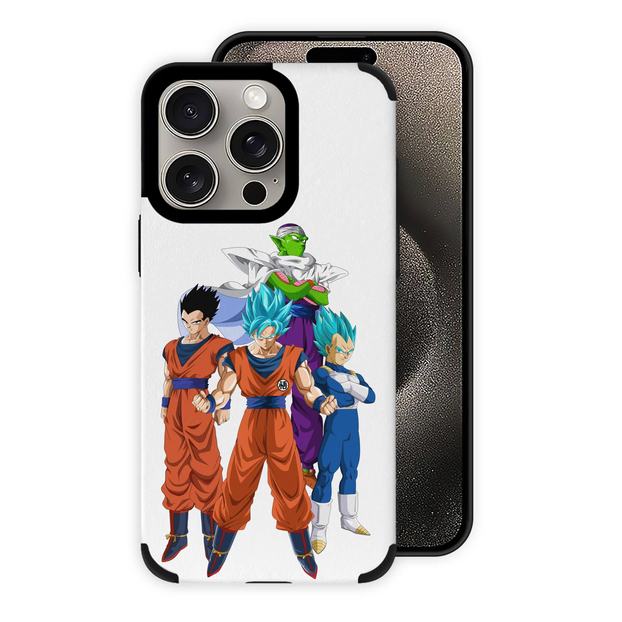 （画像用） ドラゴンボール DRAGON BALL 【iPhone15ProMax対応】 PUレザー スマホケース 耐衝撃＆黄変防止