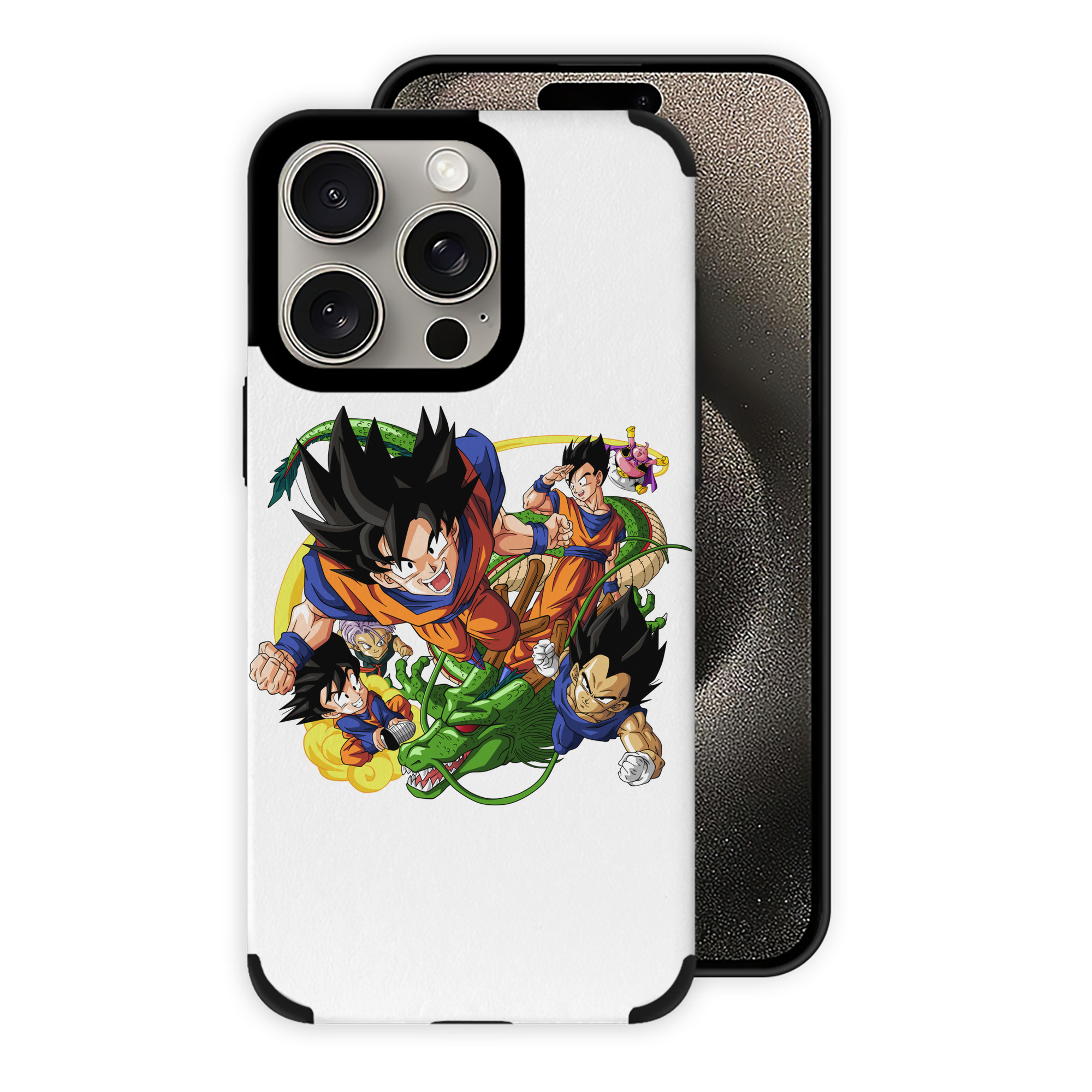 （画像用） ドラゴンボール DRAGON BALL 【iPhone15ProMax対応】 PUレザー スマホケース 耐衝撃＆黄変防止
