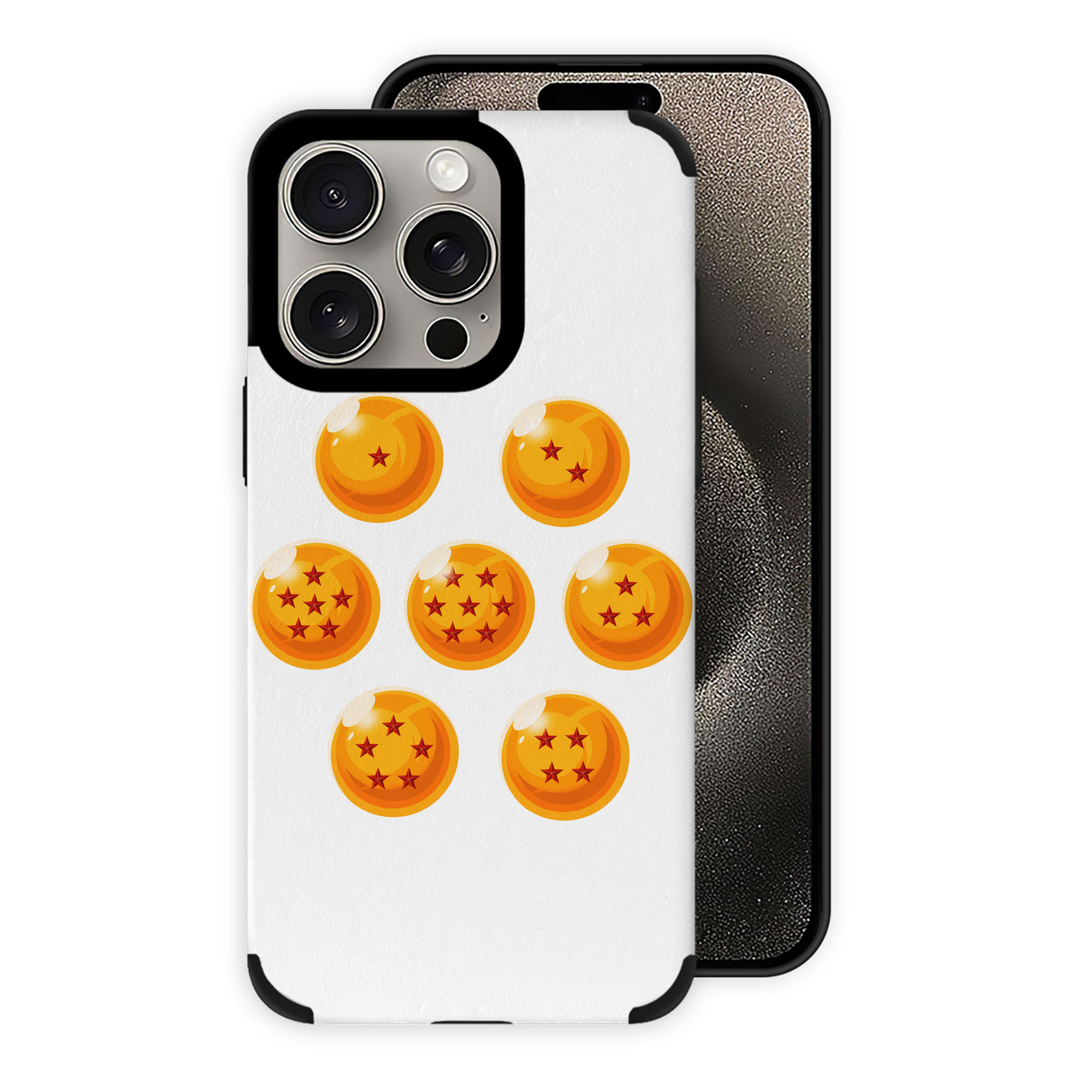 （画像用） ドラゴンボール DRAGON BALL 【iPhone15ProMax対応】 PUレザー スマホケース 耐衝撃＆黄変防止