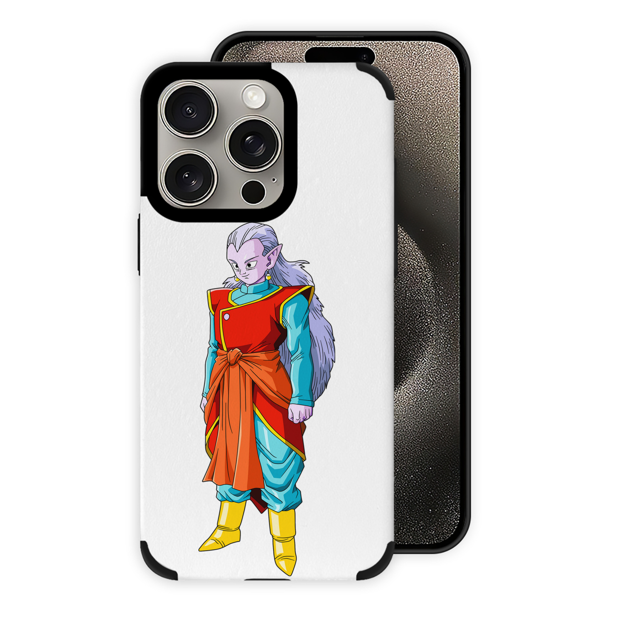 （画像用） ドラゴンボール DRAGON BALL 【iPhone15ProMax対応】 PUレザー スマホケース 耐衝撃＆黄変防止