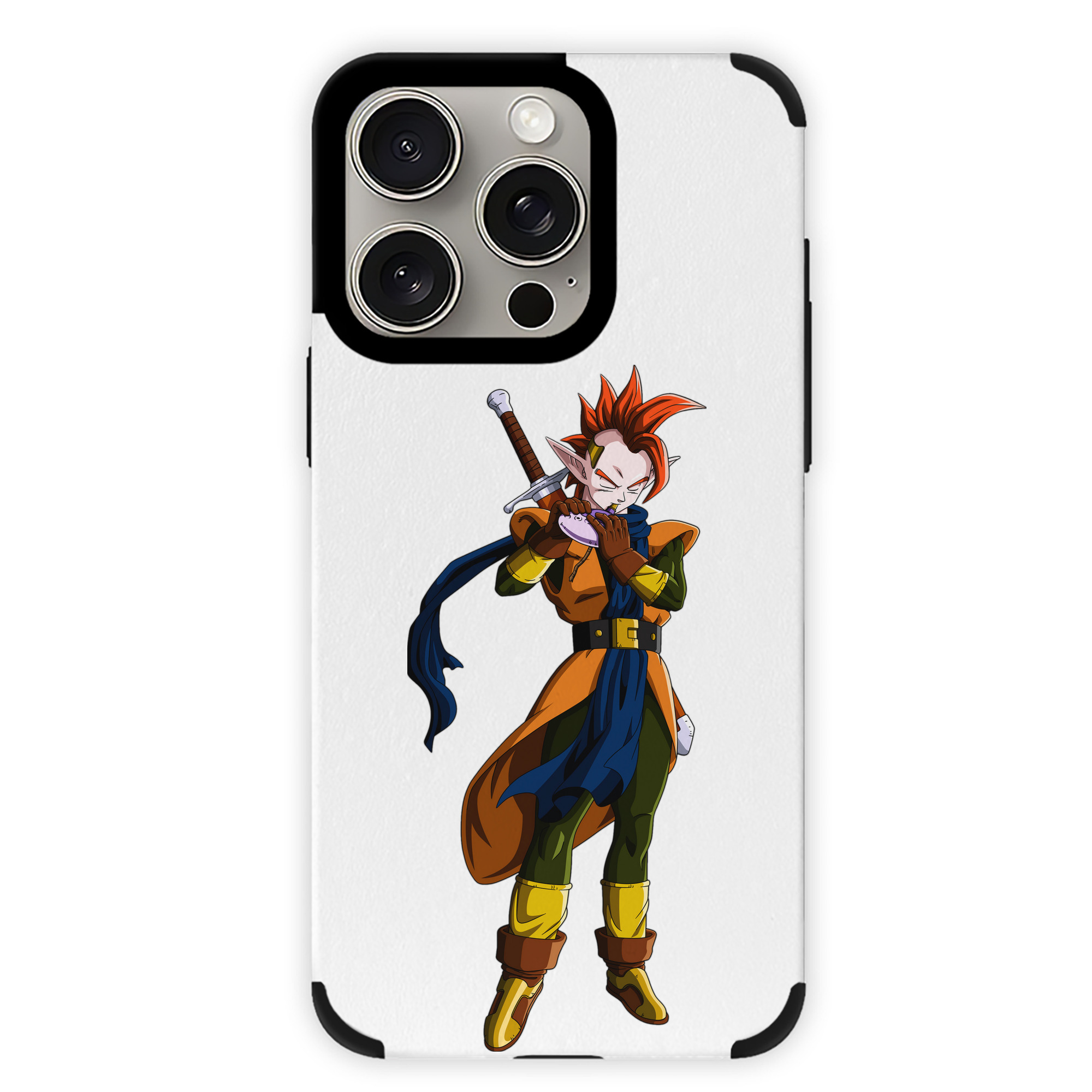 （画像用） ドラゴンボール DRAGON BALL 【iPhone15ProMax対応】 PUレザー スマホケース 耐衝撃＆黄変防止