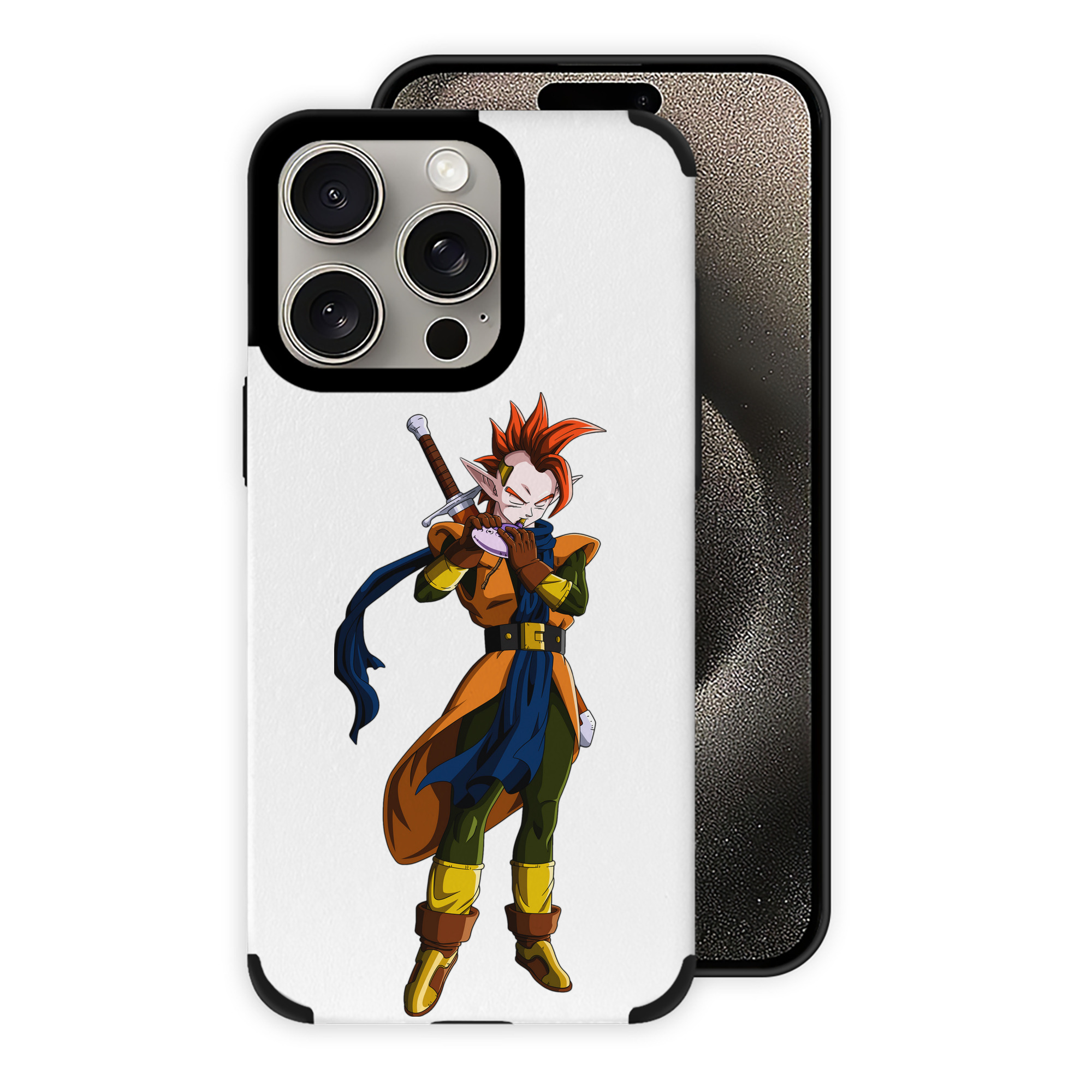 （画像用） ドラゴンボール DRAGON BALL 【iPhone15ProMax対応】 PUレザー スマホケース 耐衝撃＆黄変防止