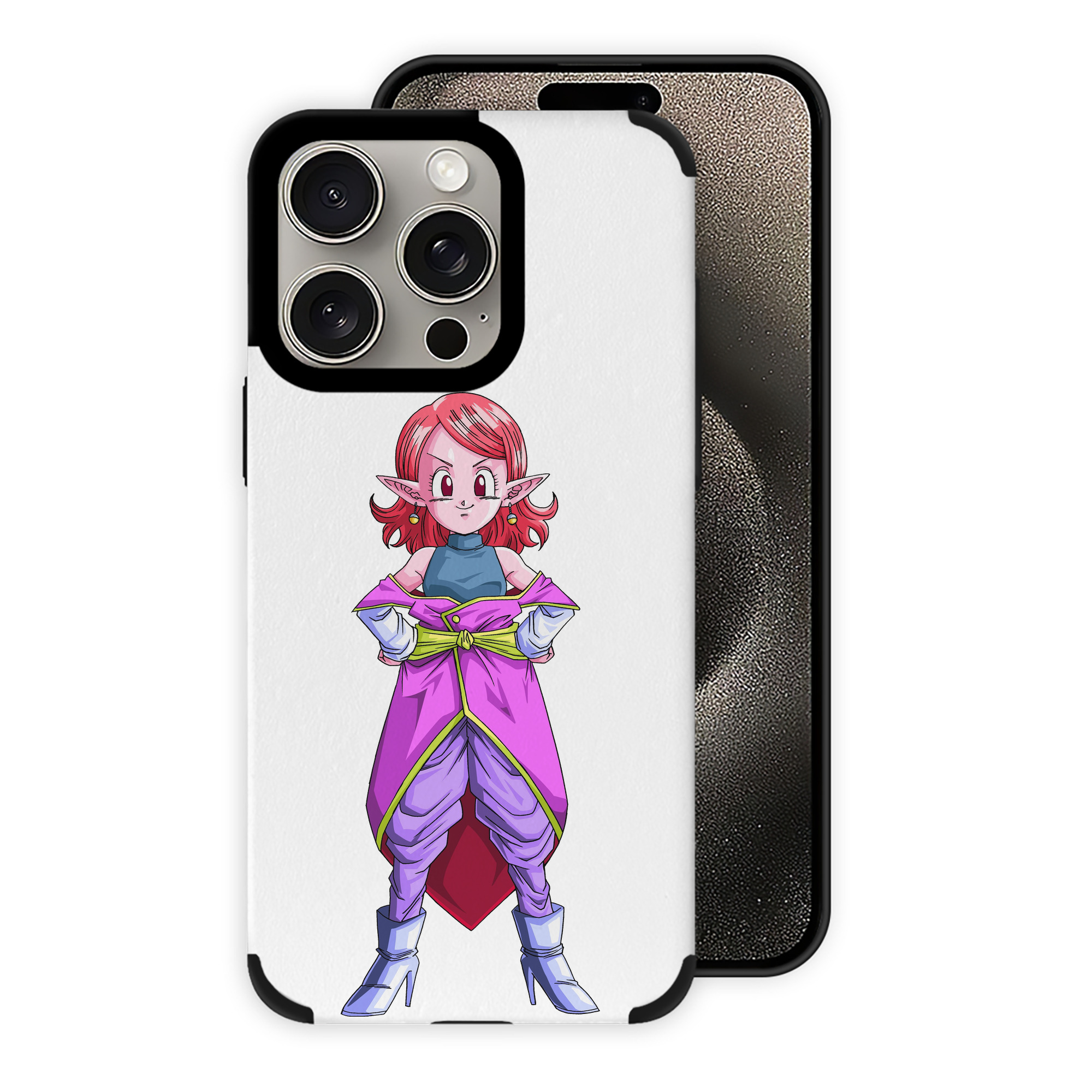 （画像用） ドラゴンボール DRAGON BALL 【iPhone15ProMax対応】 PUレザー スマホケース 耐衝撃＆黄変防止
