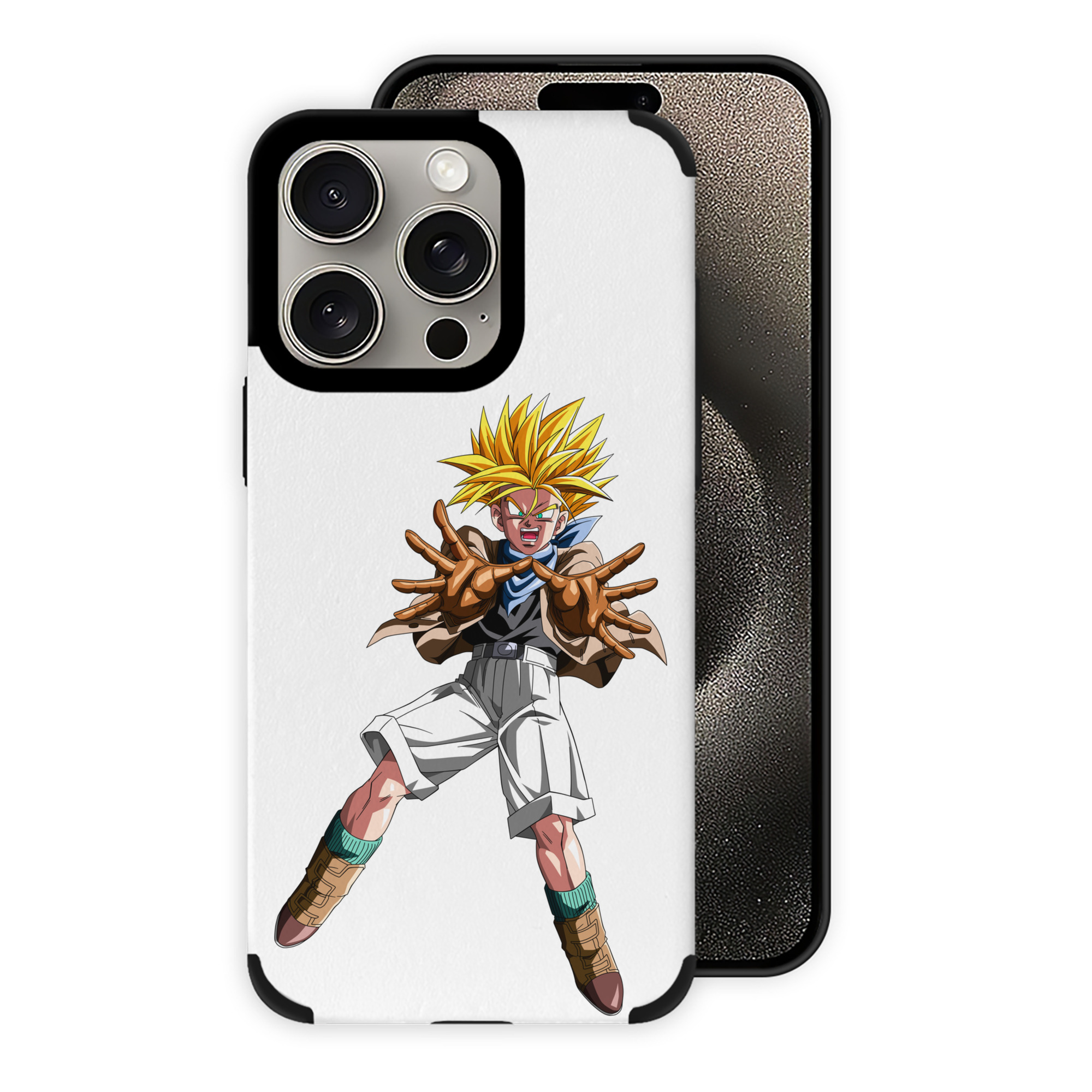 （画像用） ドラゴンボール DRAGON BALL 【iPhone15ProMax対応】 PUレザー スマホケース 耐衝撃＆黄変防止