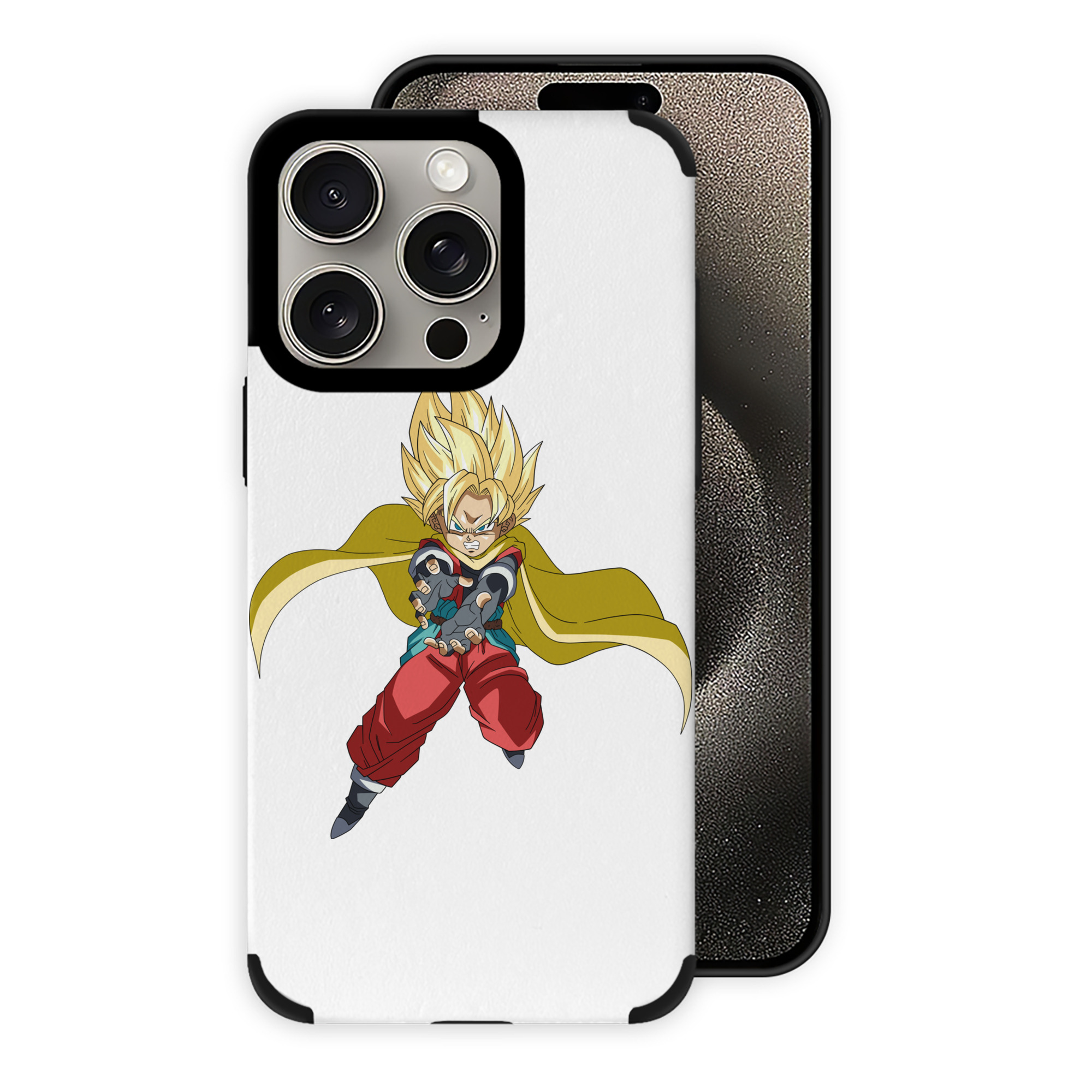 （画像用） ドラゴンボール DRAGON BALL 【iPhone15ProMax対応】 PUレザー スマホケース 耐衝撃＆黄変防止