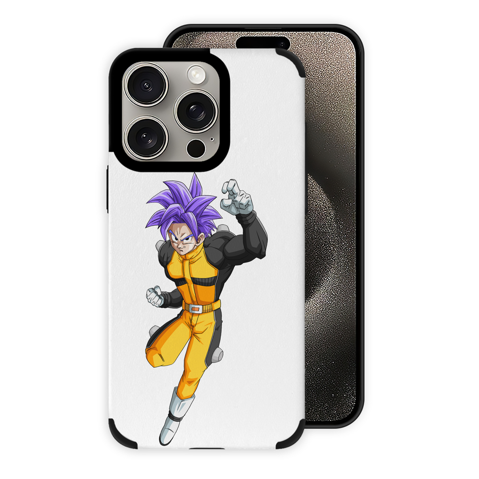（画像用） ドラゴンボール DRAGON BALL 【iPhone15ProMax対応】 PUレザー スマホケース 耐衝撃＆黄変防止