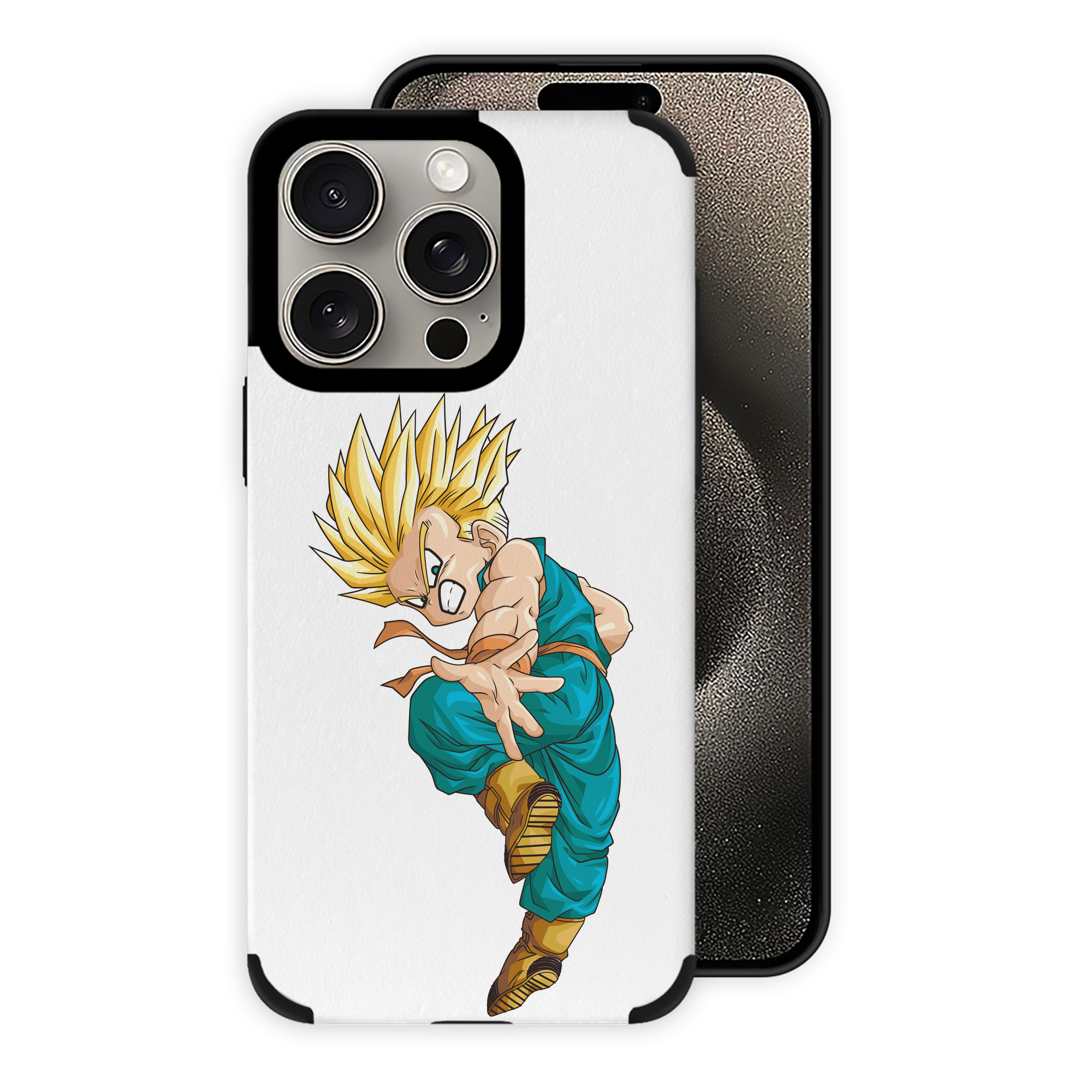 （画像用） ドラゴンボール DRAGON BALL 【iPhone15ProMax対応】 PUレザー スマホケース 耐衝撃＆黄変防止