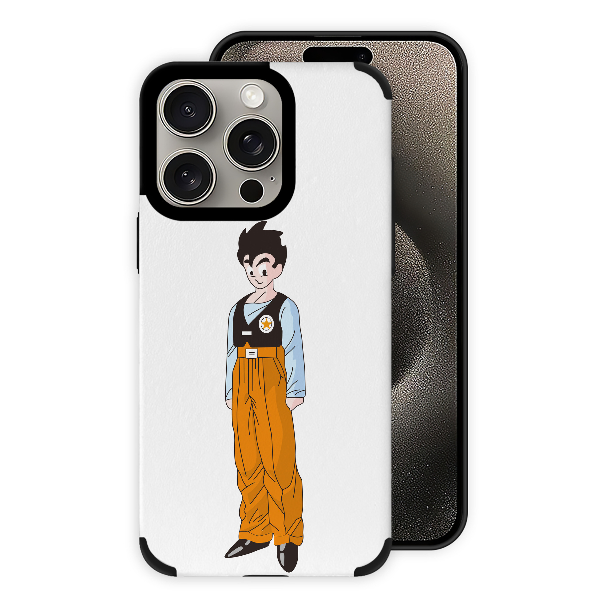 （画像用） ドラゴンボール DRAGON BALL 【iPhone15ProMax対応】 PUレザー スマホケース 耐衝撃＆黄変防止