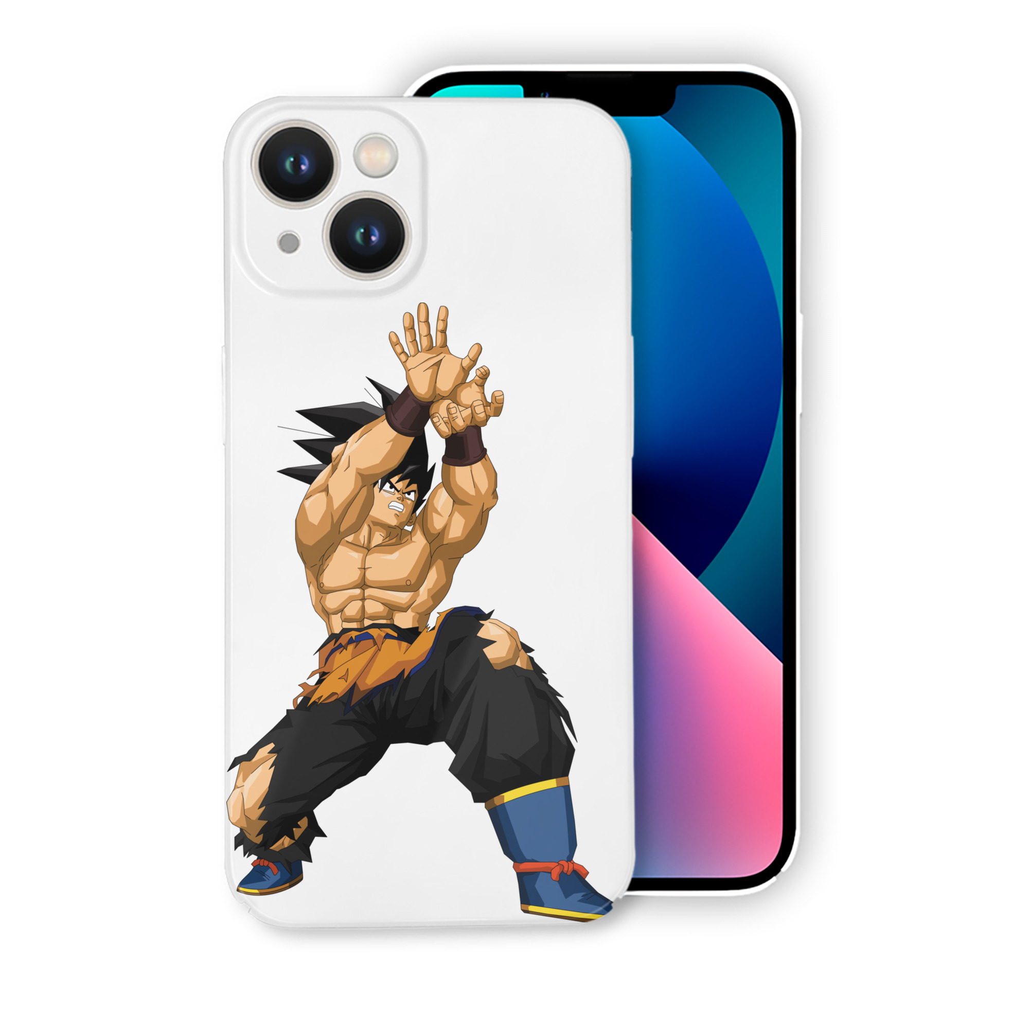 （画像用） ドラゴンボール 孫悟空（そん ごくう）Son Goku カカロット DRAGON BALL Kakarotto 【iPhone 14シリーズ対応】ハードケース