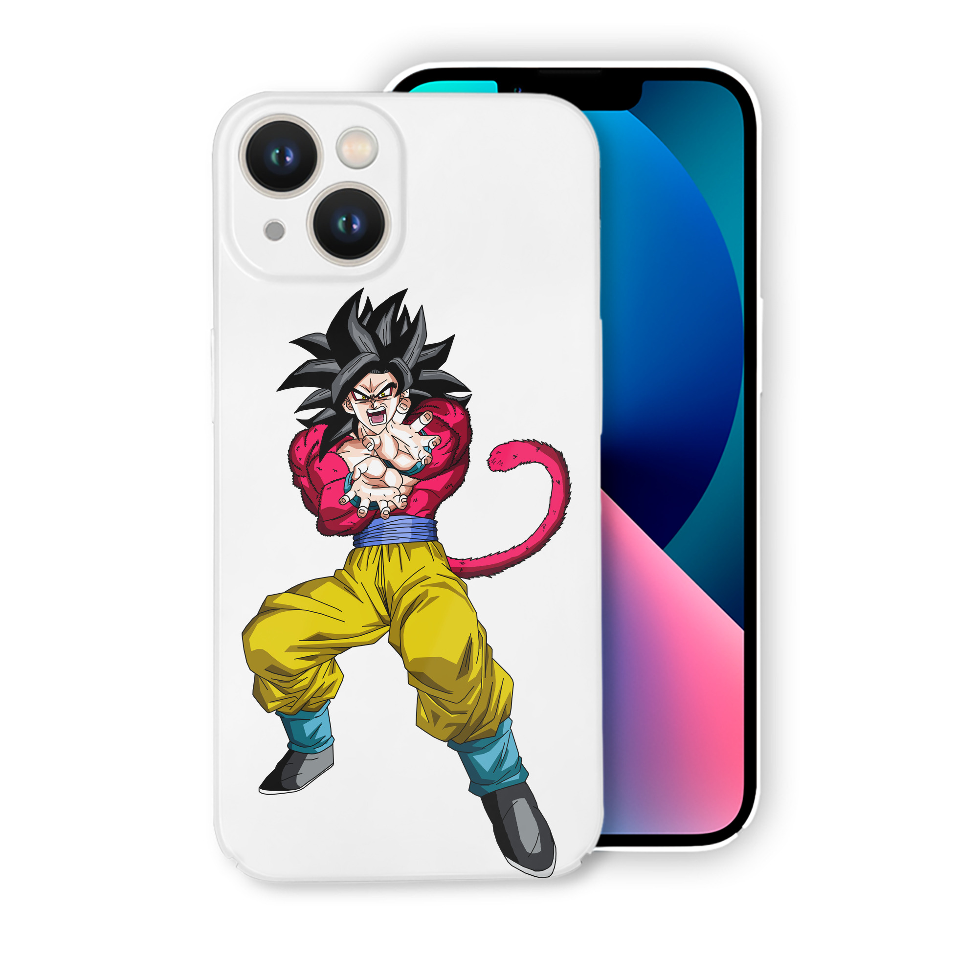 （画像用） ドラゴンボール 孫悟空（そん ごくう）Son Goku カカロット DRAGON BALL Kakarotto 【iPhone 14シリーズ対応】ハードケース
