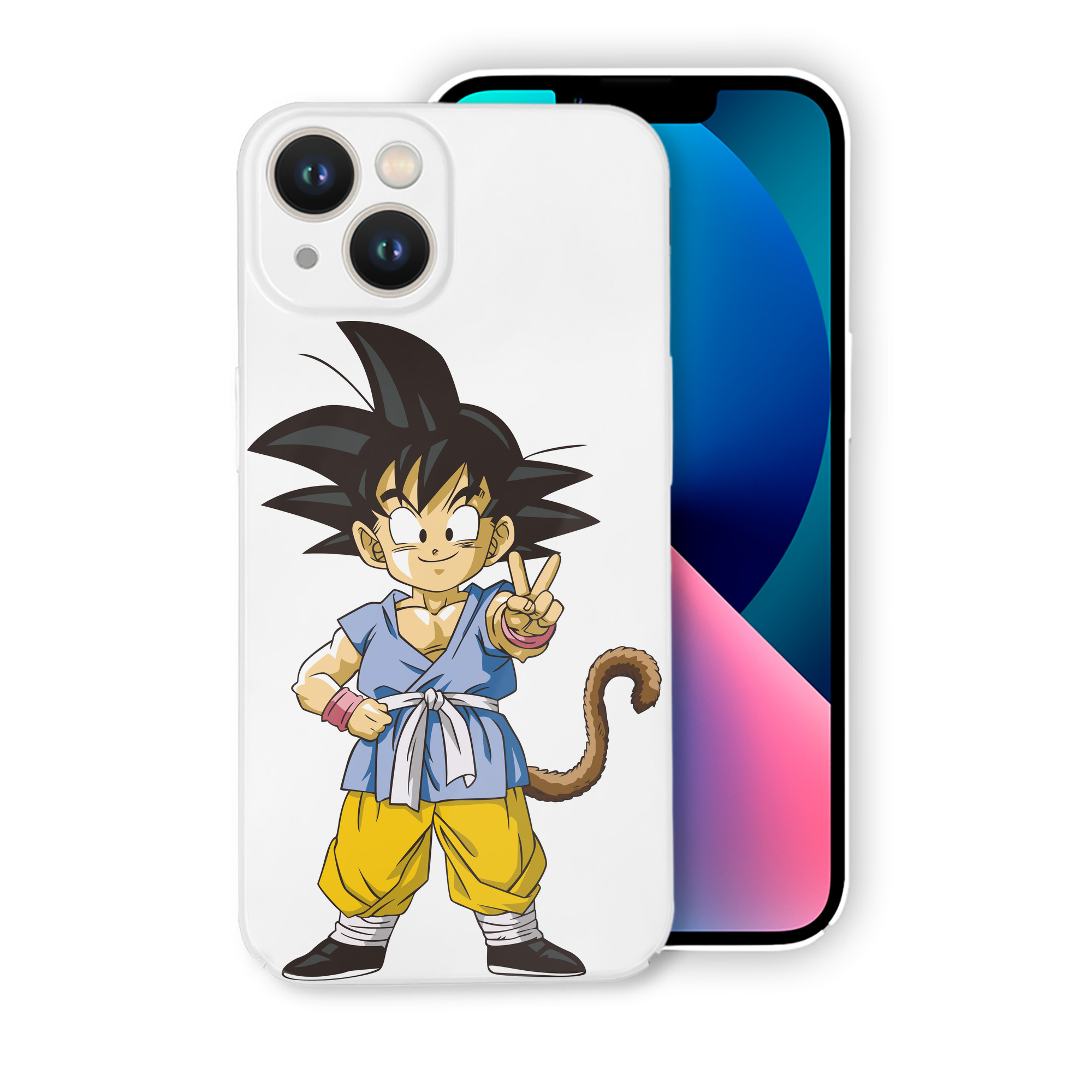 （画像用） ドラゴンボール 孫悟空（そん ごくう）Son Goku カカロット DRAGON BALL Kakarotto 【iPhone 14シリーズ対応】ハードケース