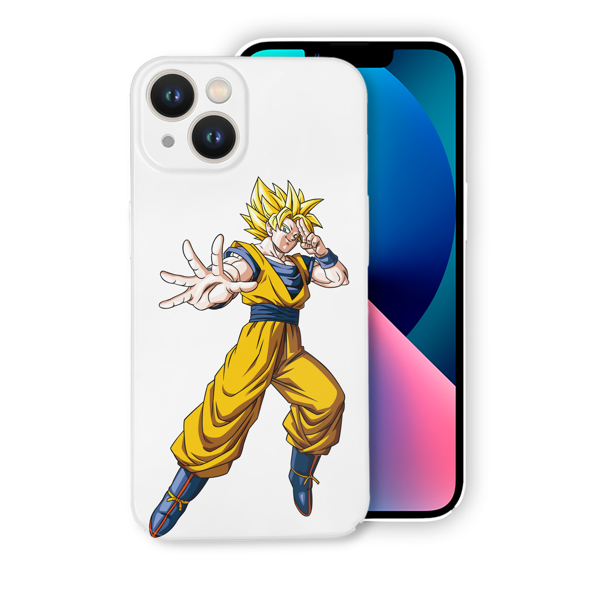 （画像用） ドラゴンボール 孫悟空（そん ごくう）Son Goku カカロット DRAGON BALL Kakarotto 【iPhone 14シリーズ対応】ハードケース