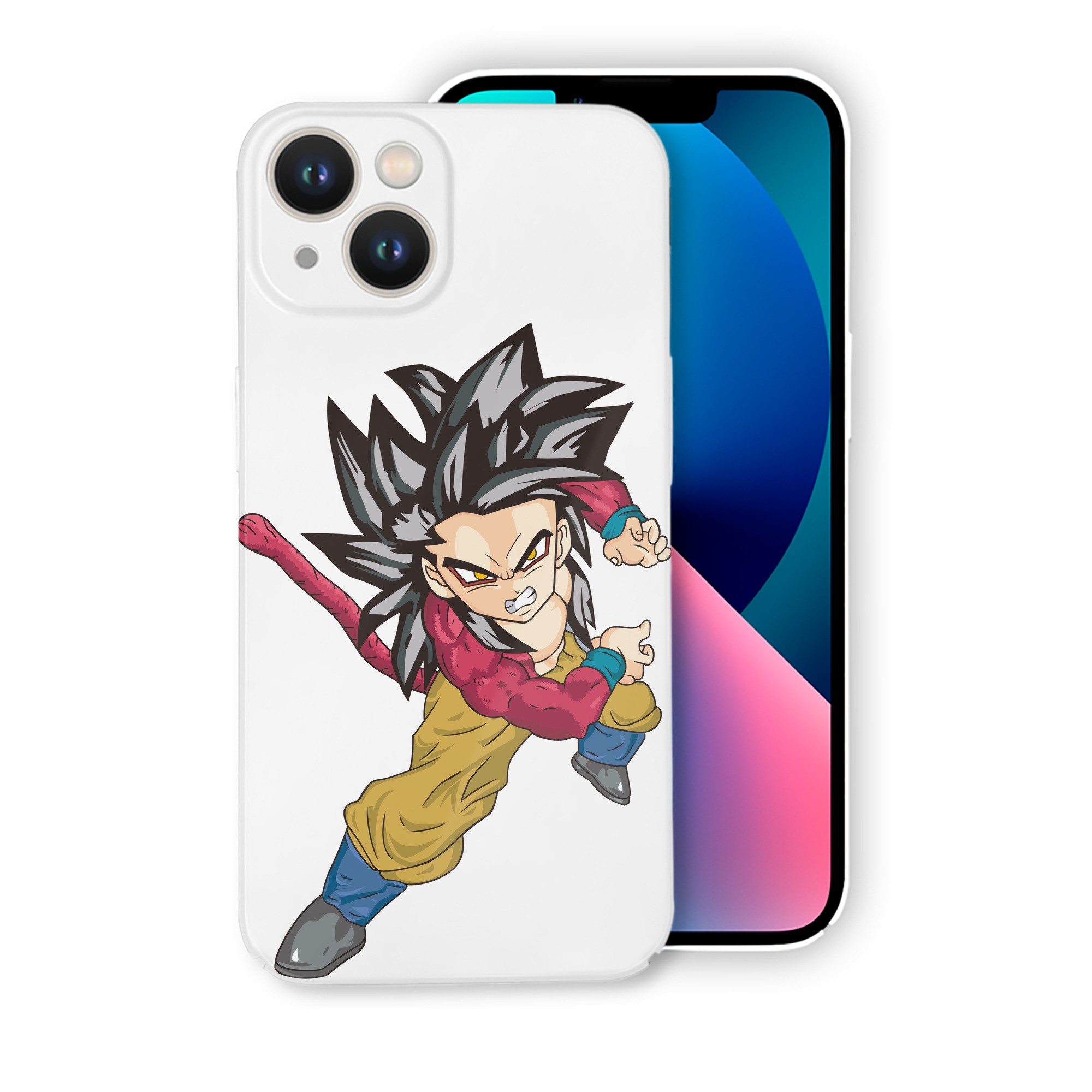 （画像用） ドラゴンボール 孫悟空（そん ごくう）Son Goku カカロット DRAGON BALL Kakarotto 【iPhone 14シリーズ対応】ハードケース