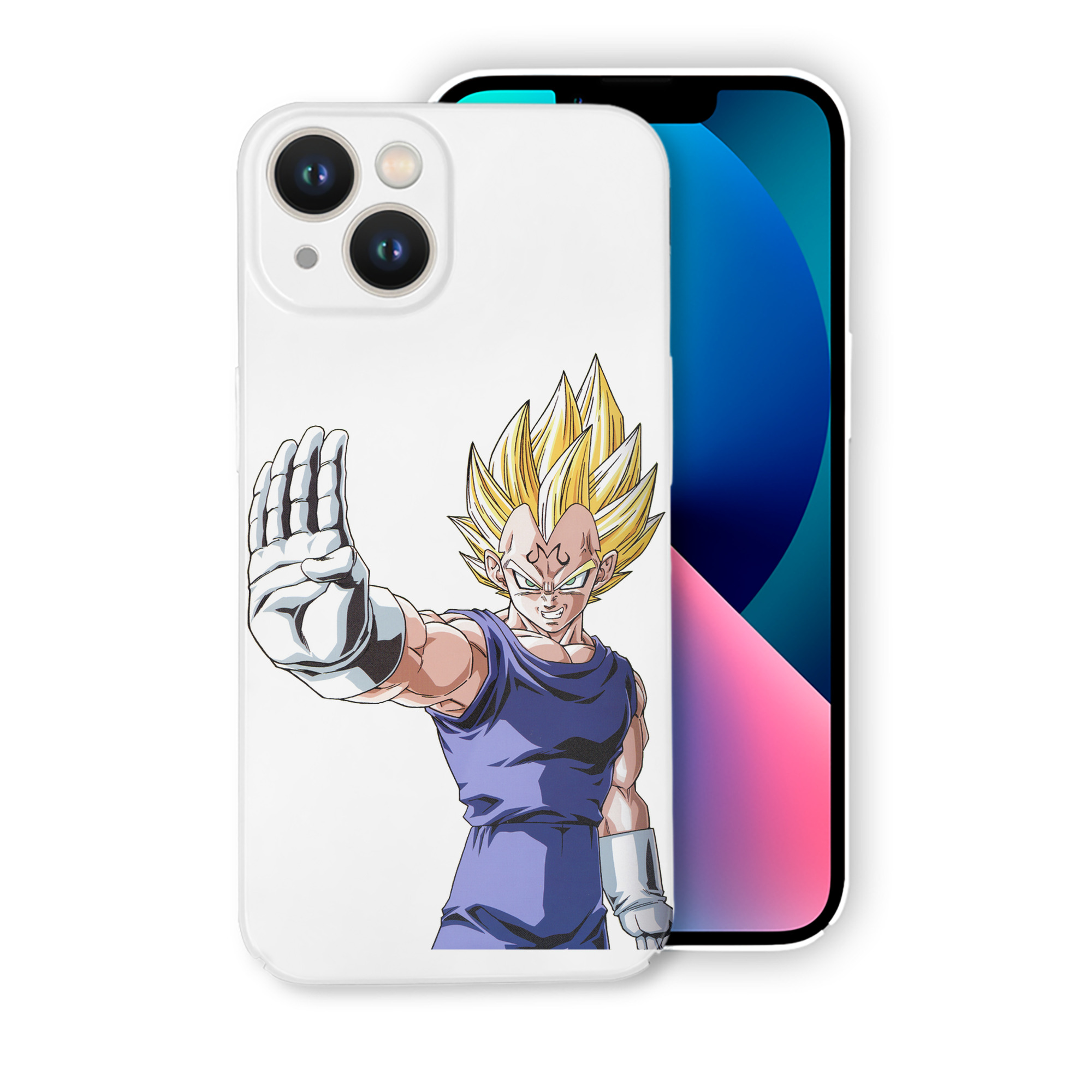 （画像用） ドラゴンボール ベジータ四世（Bejīta Yonsei）DRAGON BALL Vegeta IV 【iPhone 14シリーズ対応】ハードケース