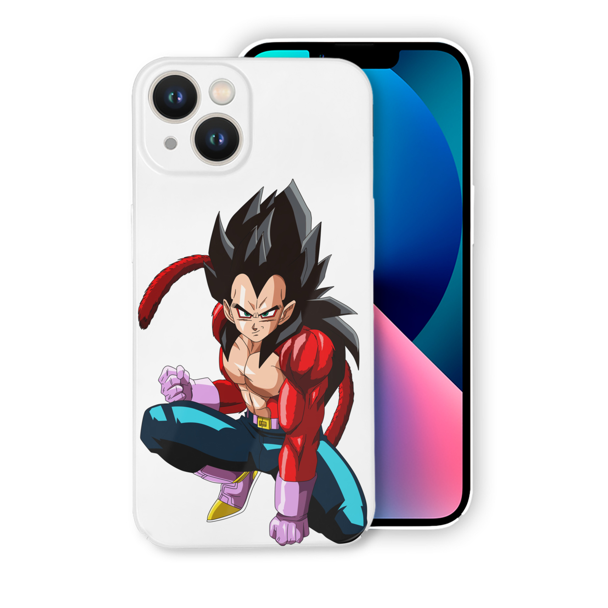 （画像用） ドラゴンボール ベジータ四世（Bejīta Yonsei）DRAGON BALL Vegeta IV 【iPhone 14シリーズ対応】ハードケース
