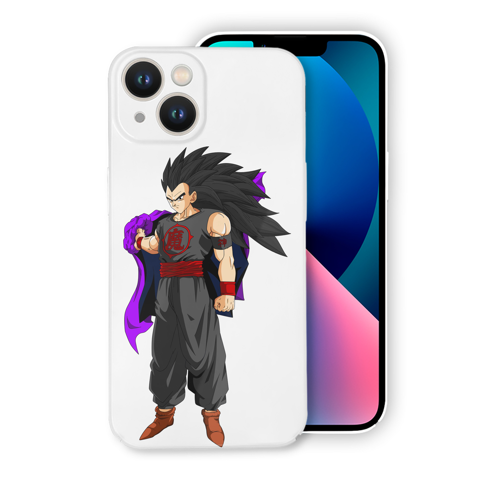 （画像用） ドラゴンボール ベジータ四世（Bejīta Yonsei）DRAGON BALL Vegeta IV 【iPhone 14シリーズ対応】ハードケース