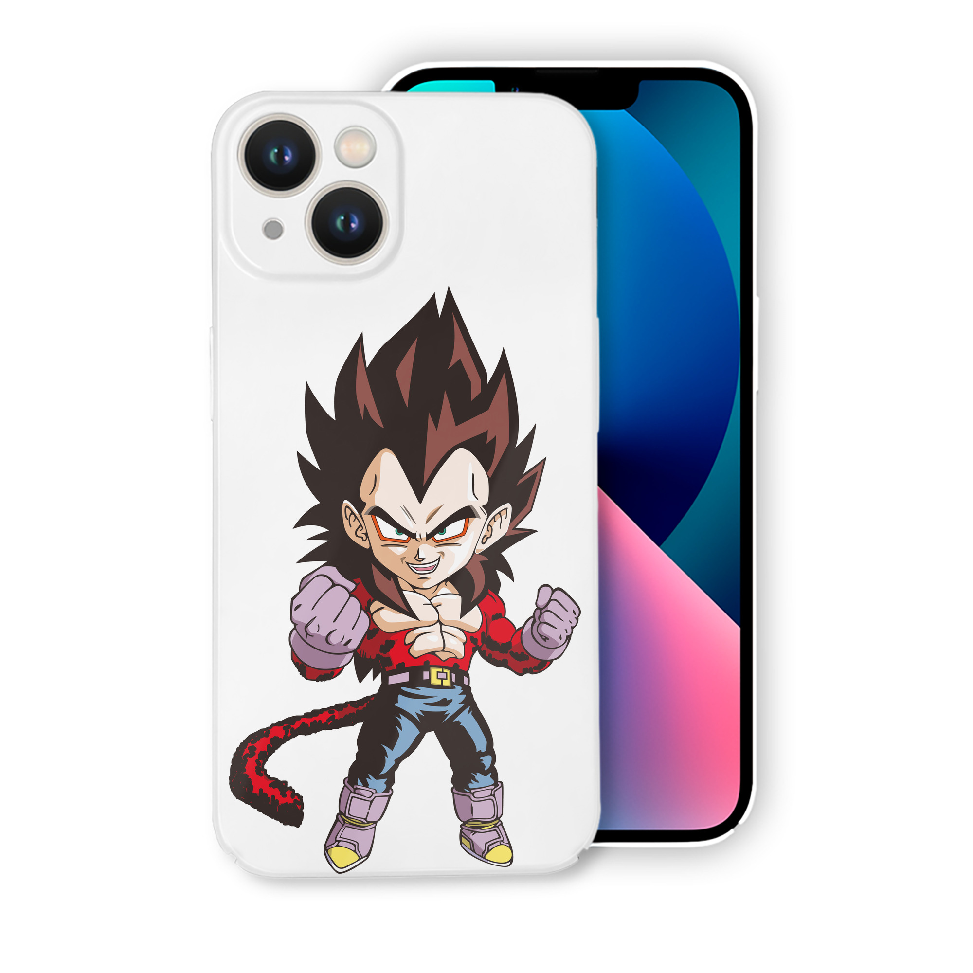 （画像用） ドラゴンボール ベジータ四世（Bejīta Yonsei）DRAGON BALL Vegeta IV 【iPhone 14シリーズ対応】ハードケース