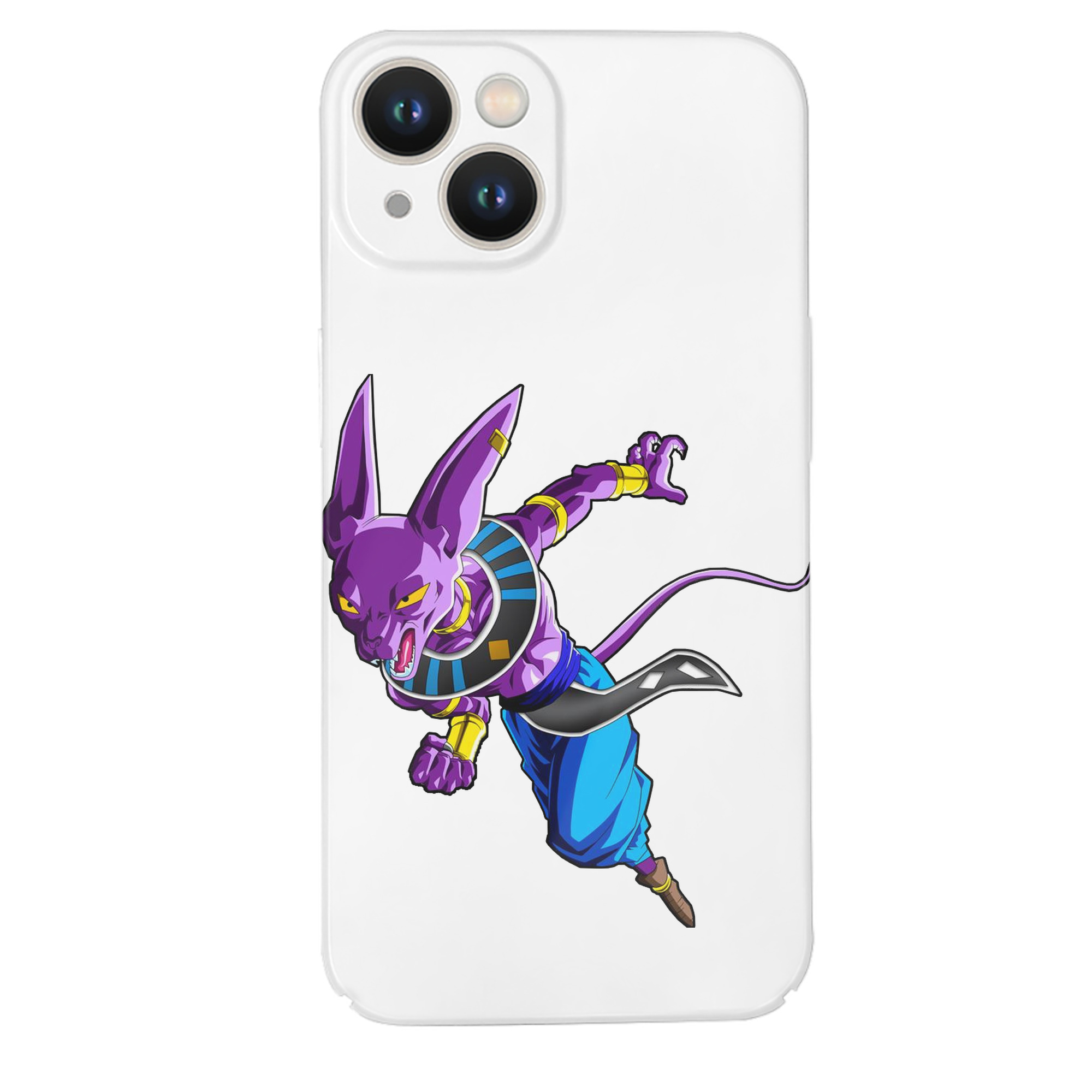 （画像用） ドラゴンボール ビルス 破壊神ビルス DRAGON BALL Beerus Birusu 【iPhone 14シリーズ対応】ハードケース