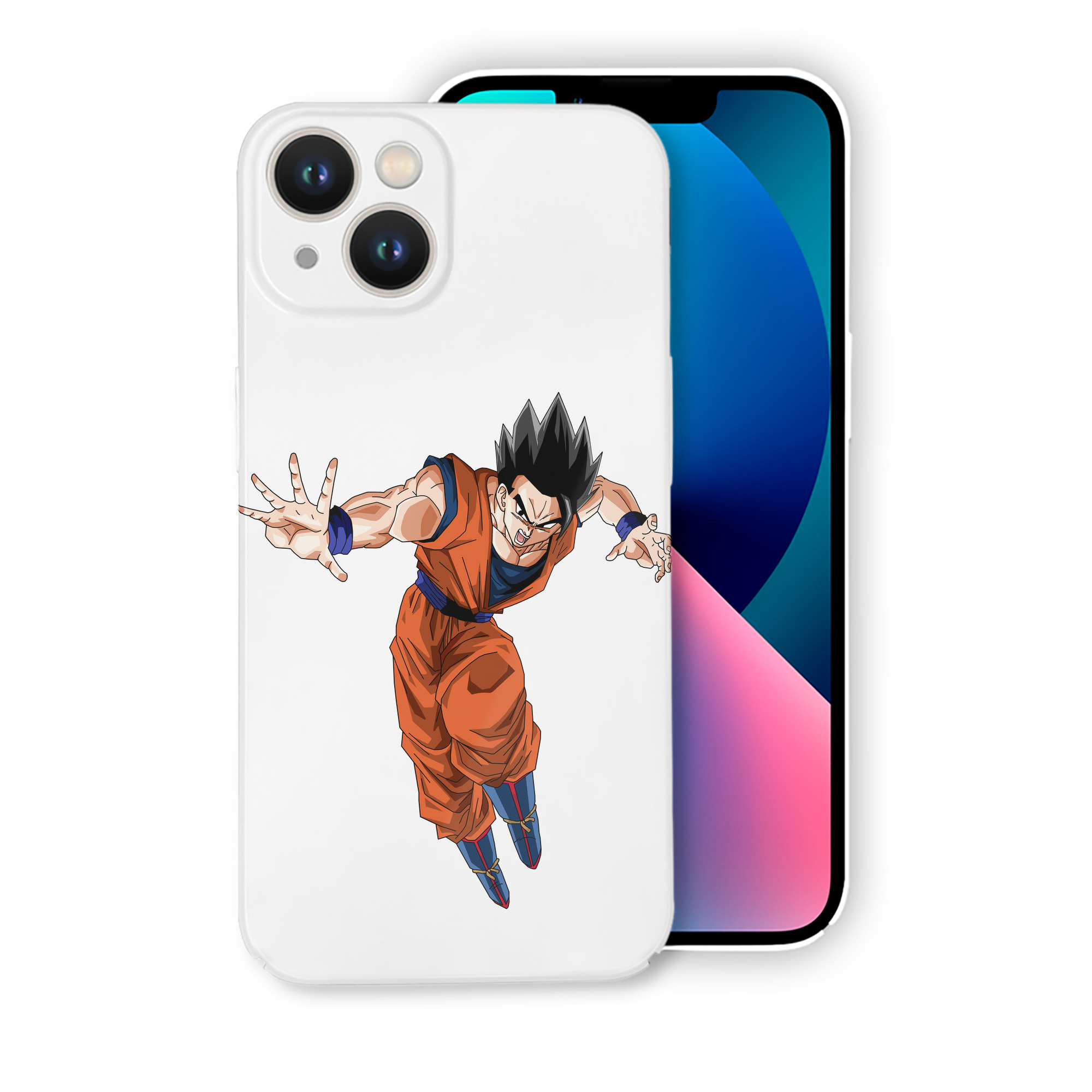 （画像用） ドラゴンボール 孫 悟飯（そんごはん）DRAGON BALL Son Gohan 【iPhone 14シリーズ対応】ハードケース