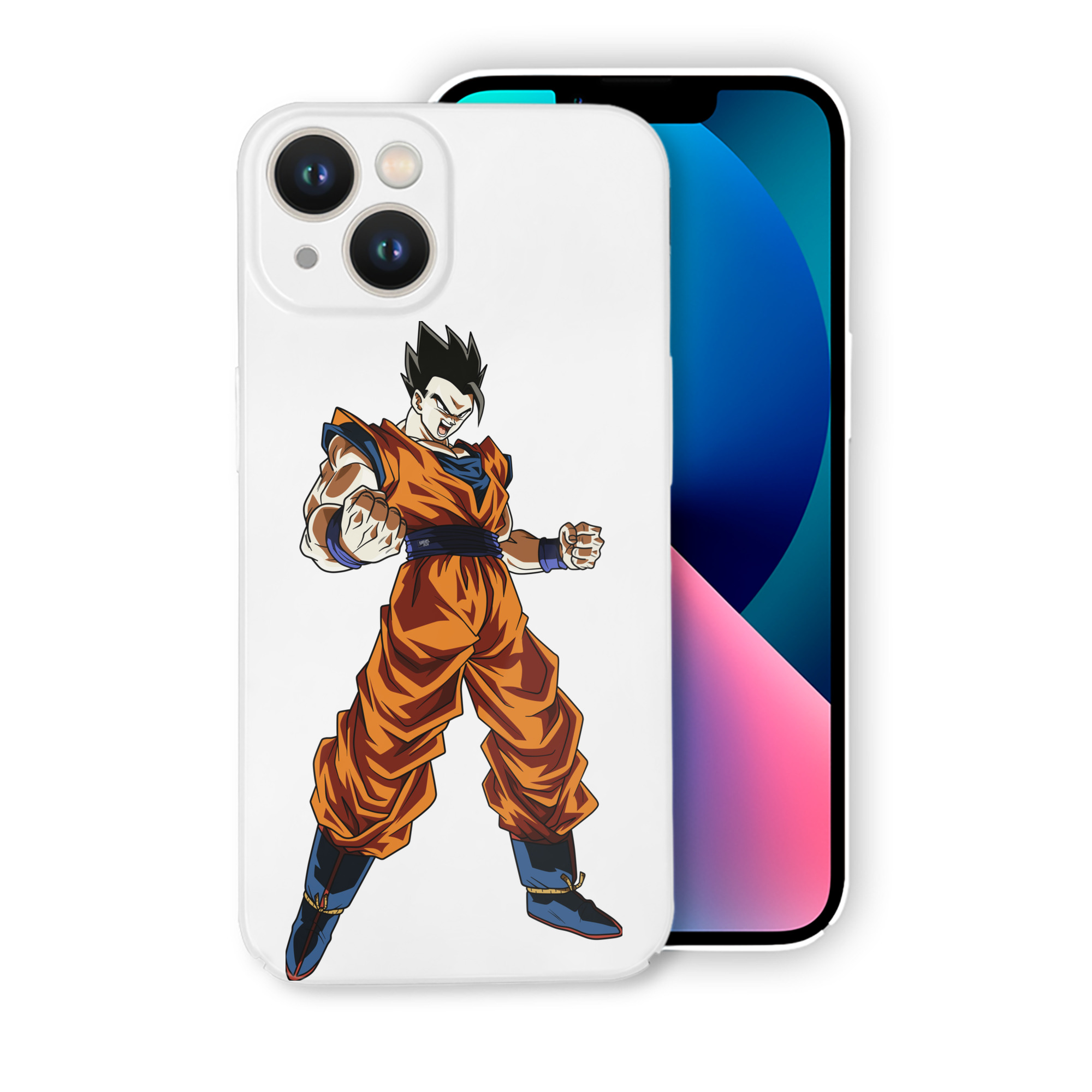 （画像用） ドラゴンボール 孫 悟飯（そんごはん）DRAGON BALL Son Gohan 【iPhone 14シリーズ対応】ハードケース