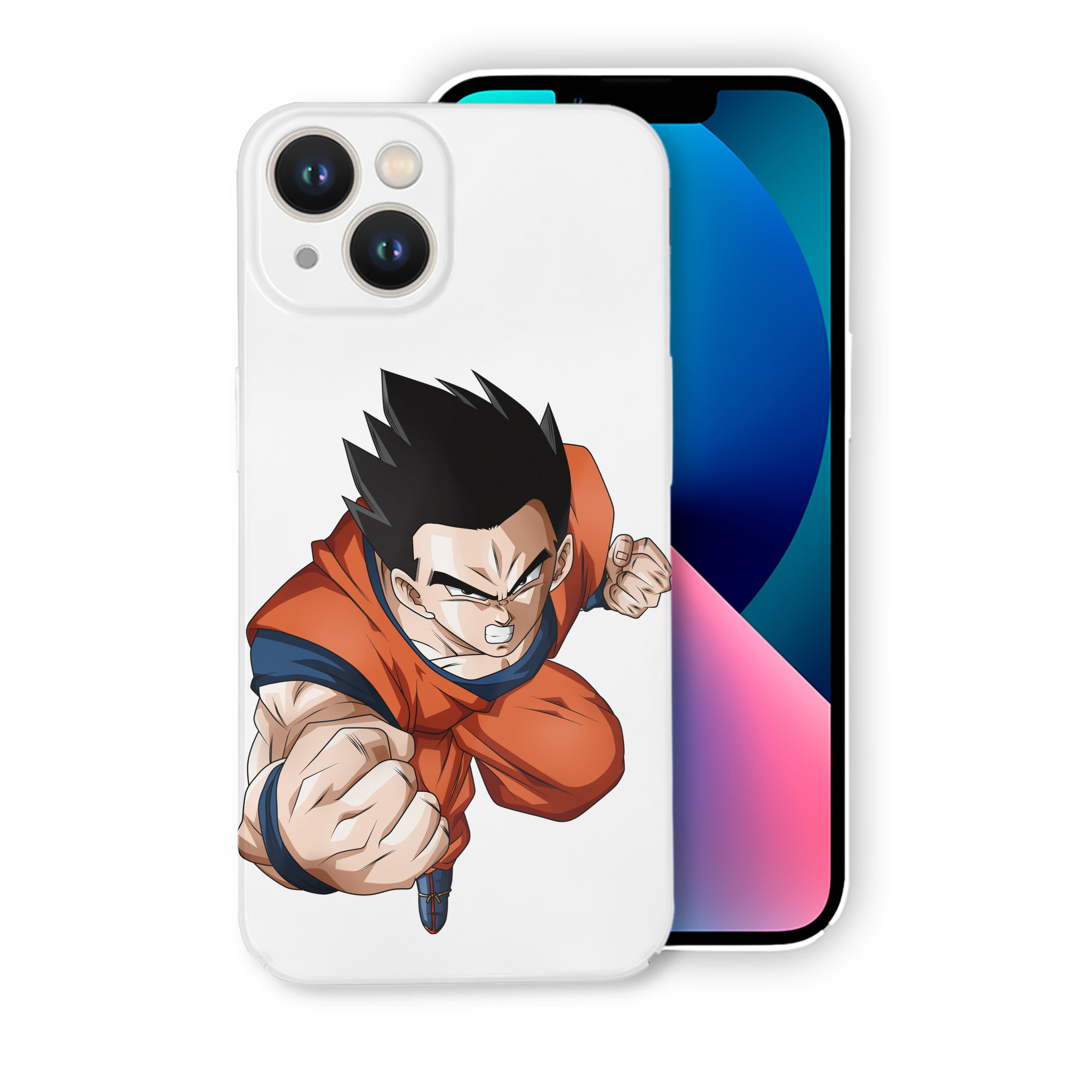 （画像用） ドラゴンボール 孫 悟飯（そんごはん）DRAGON BALL Son Gohan 【iPhone 14シリーズ対応】ハードケース