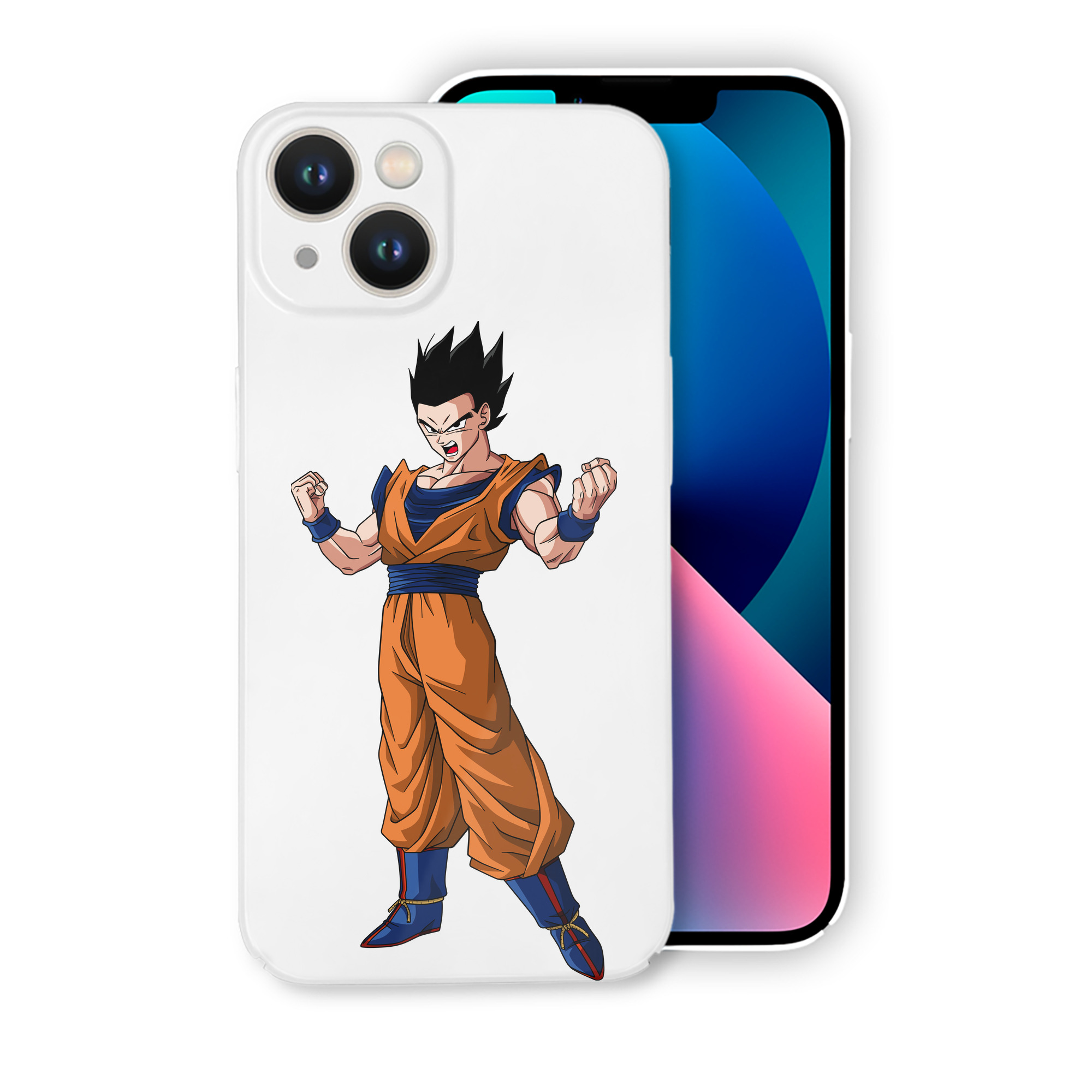 （画像用） ドラゴンボール 孫 悟飯（そんごはん）DRAGON BALL Son Gohan 【iPhone 14シリーズ対応】ハードケース