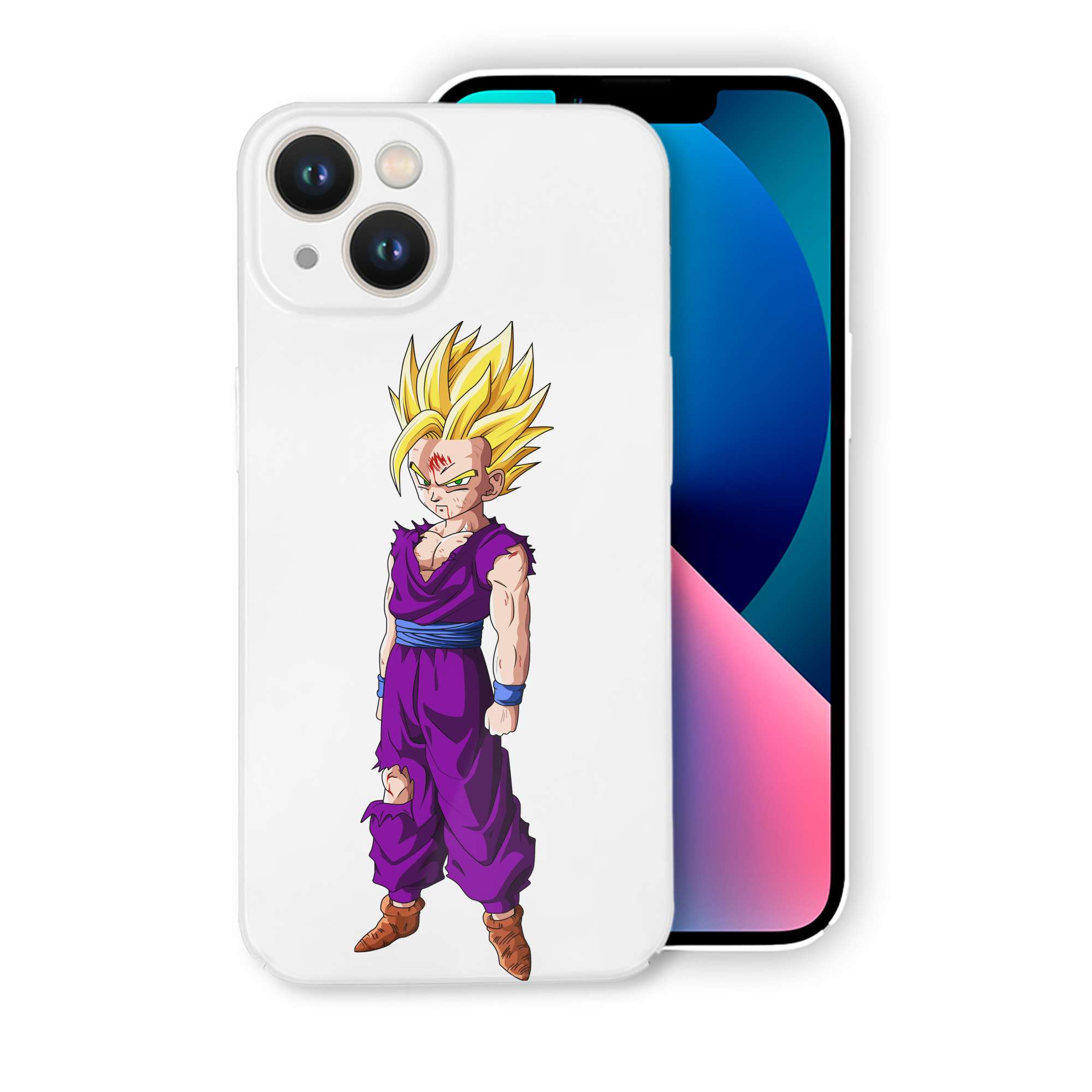 （画像用） ドラゴンボール 孫 悟飯（そんごはん）DRAGON BALL Son Gohan 【iPhone 14シリーズ対応】ハードケース
