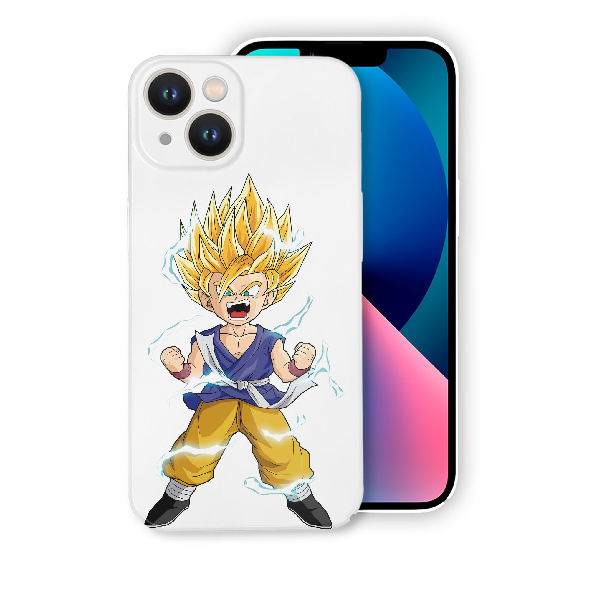 （画像用） ドラゴンボール 孫 悟飯（そんごはん）DRAGON BALL Son Gohan 【iPhone 14シリーズ対応】ハードケース
