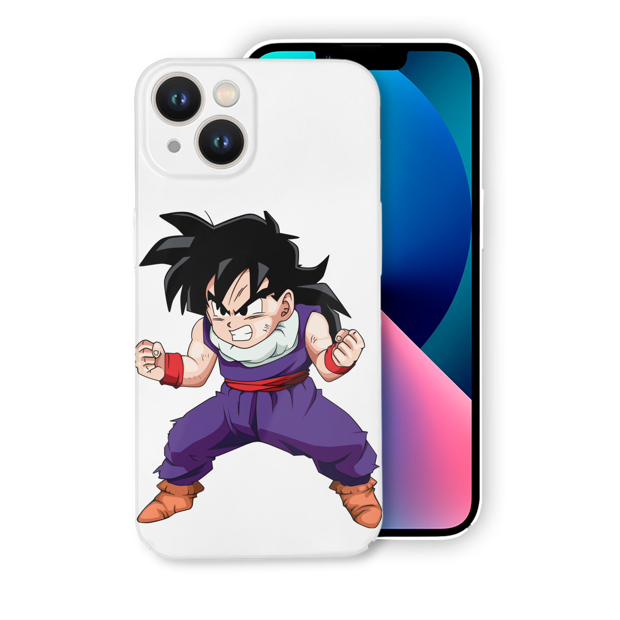 （画像用） ドラゴンボール 孫 悟飯（そんごはん）DRAGON BALL Son Gohan 【iPhone 14シリーズ対応】ハードケース