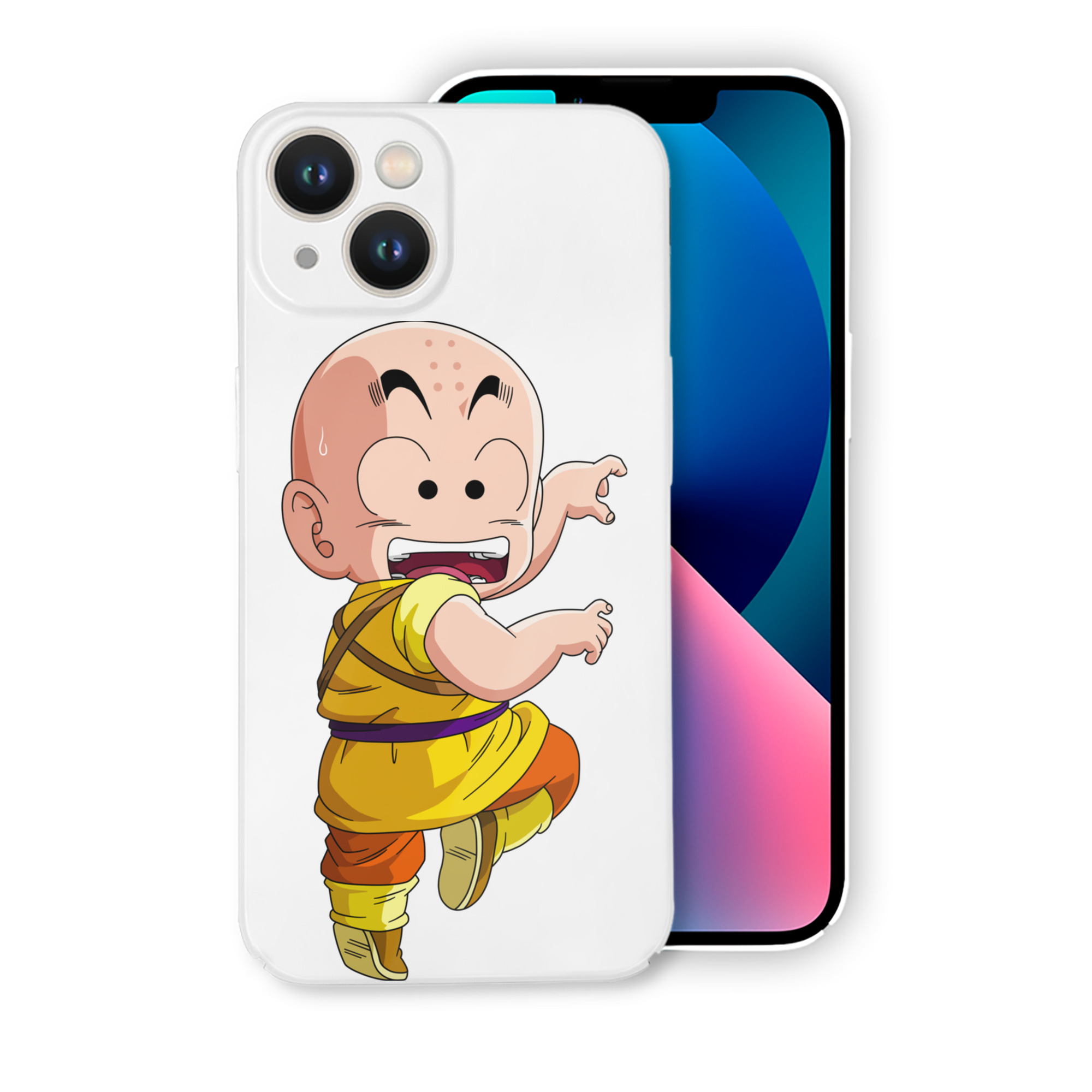 （画像用） ドラゴンボール クリリン DRAGON BALL krillin 【iPhone 14シリーズ対応】ハードケース