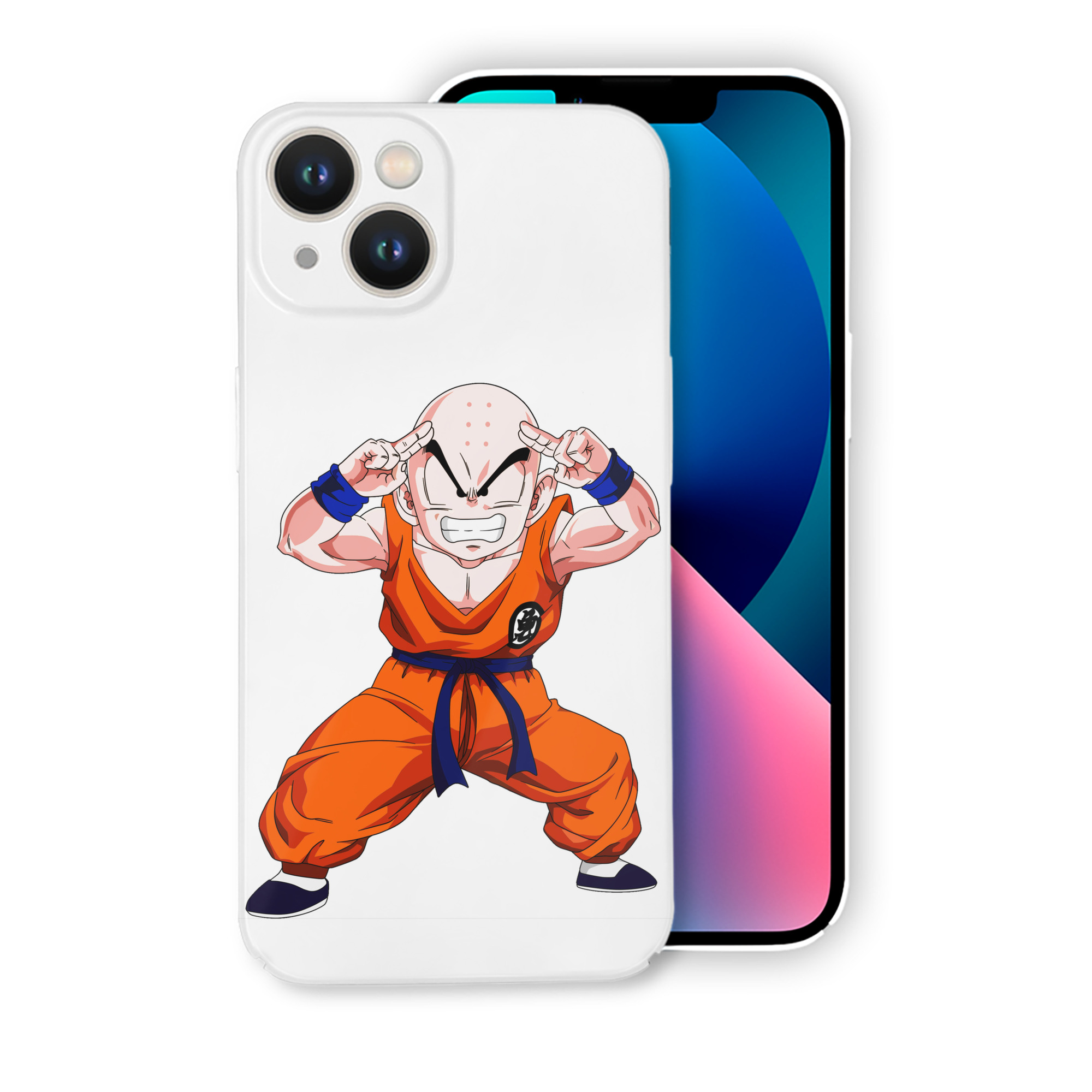 （画像用） ドラゴンボール クリリン DRAGON BALL krillin 【iPhone 14シリーズ対応】ハードケース