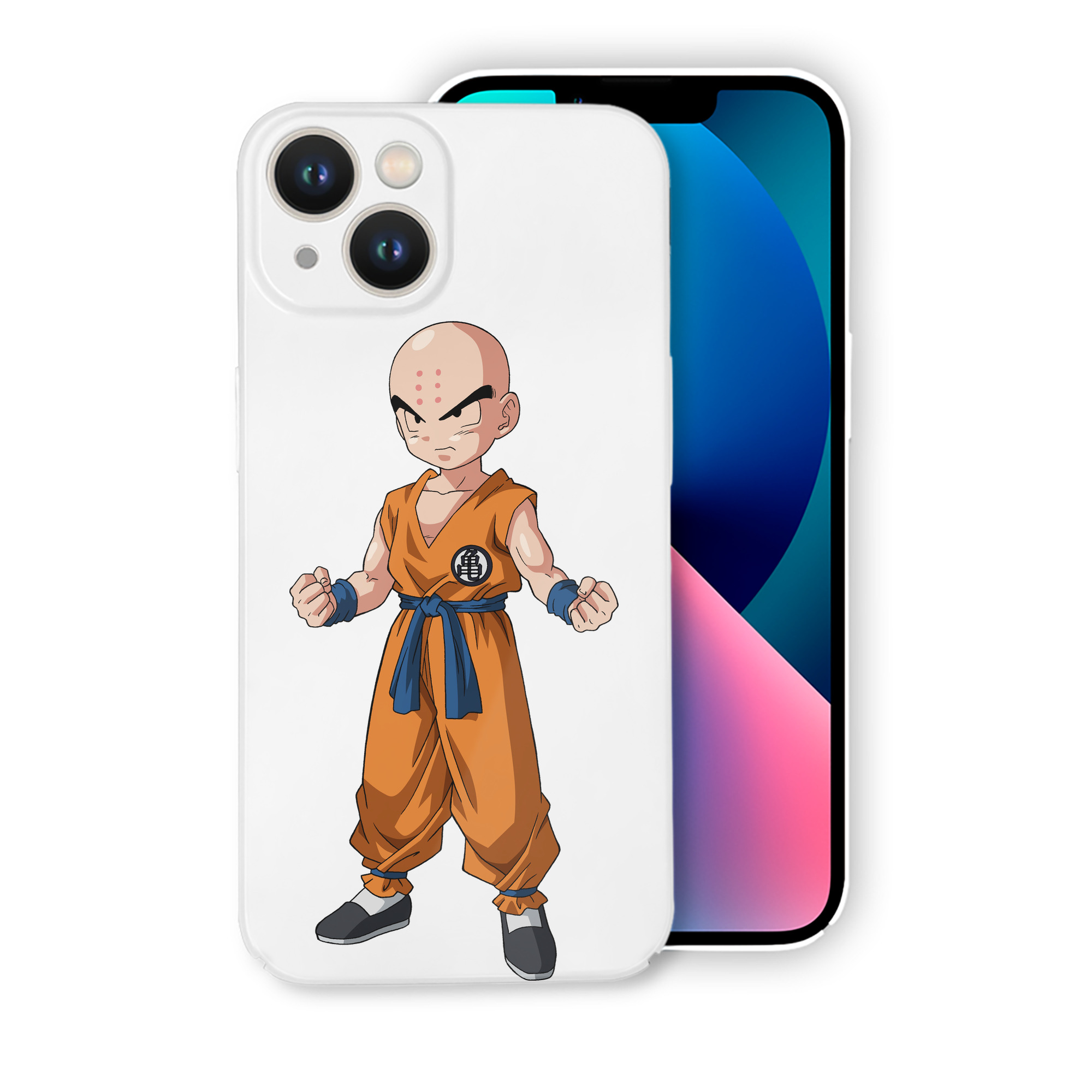 （画像用） ドラゴンボール クリリン DRAGON BALL krillin 【iPhone 14シリーズ対応】ハードケース