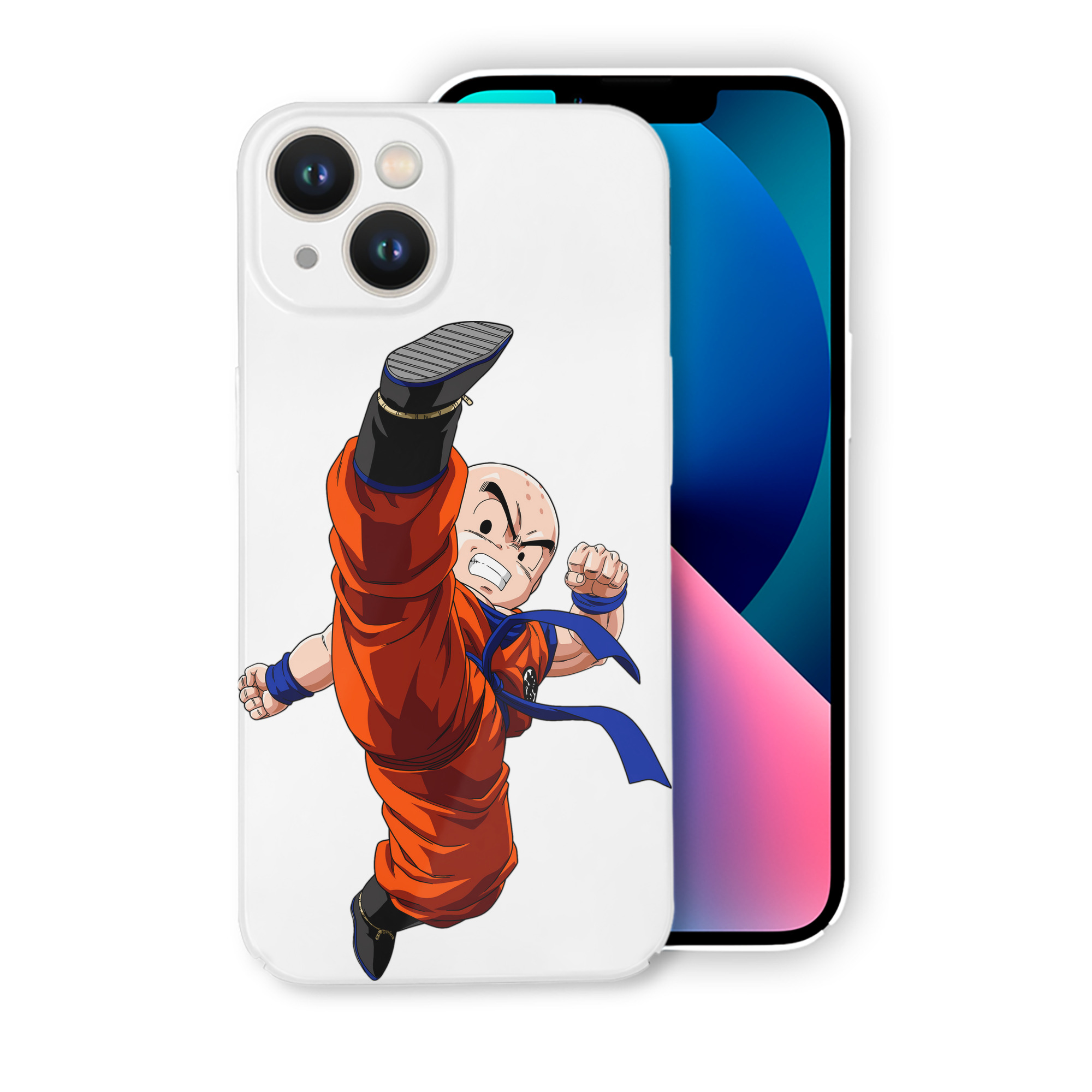 （画像用） ドラゴンボール クリリン DRAGON BALL krillin 【iPhone 14シリーズ対応】ハードケース