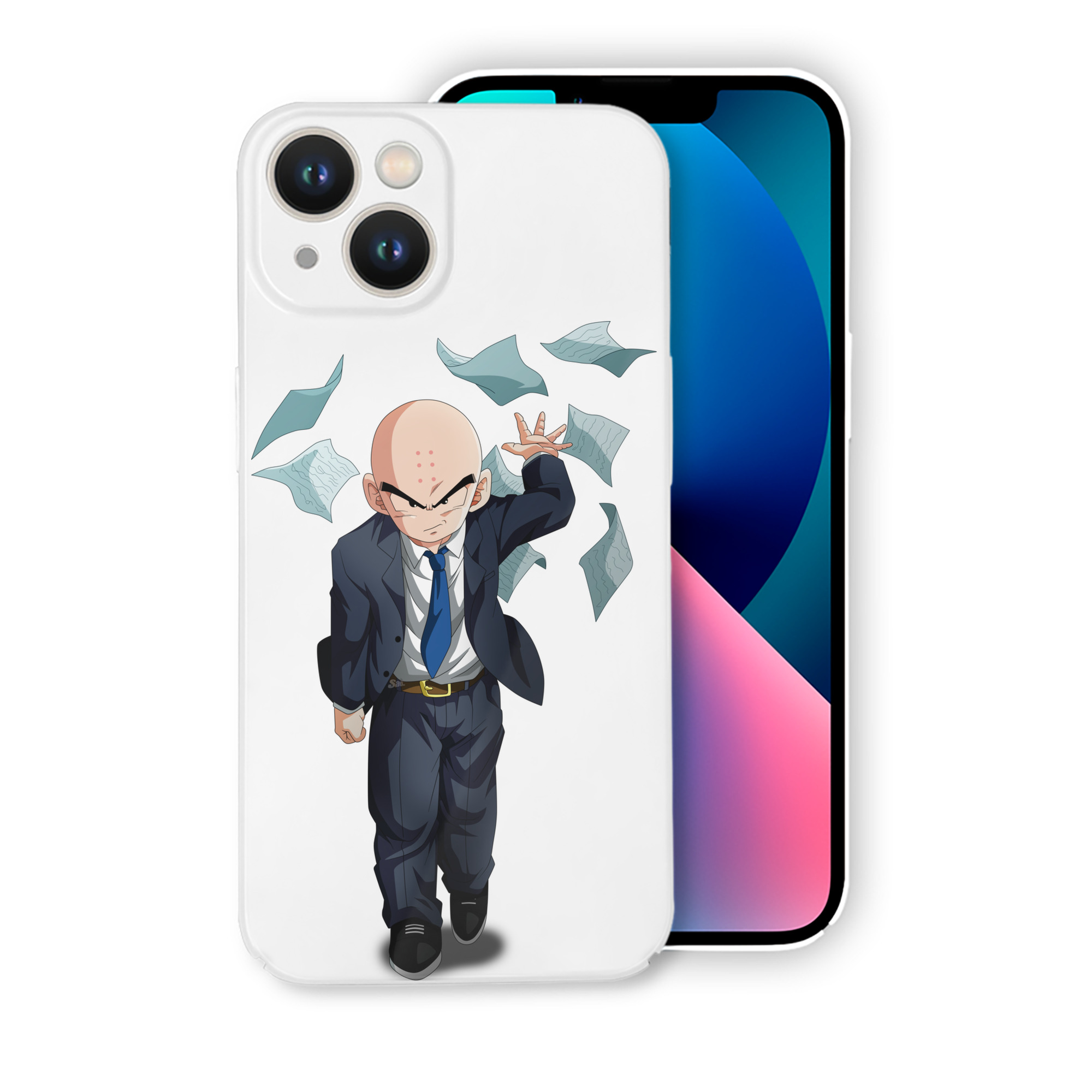 （画像用） ドラゴンボール クリリン DRAGON BALL krillin 【iPhone 14シリーズ対応】ハードケース
