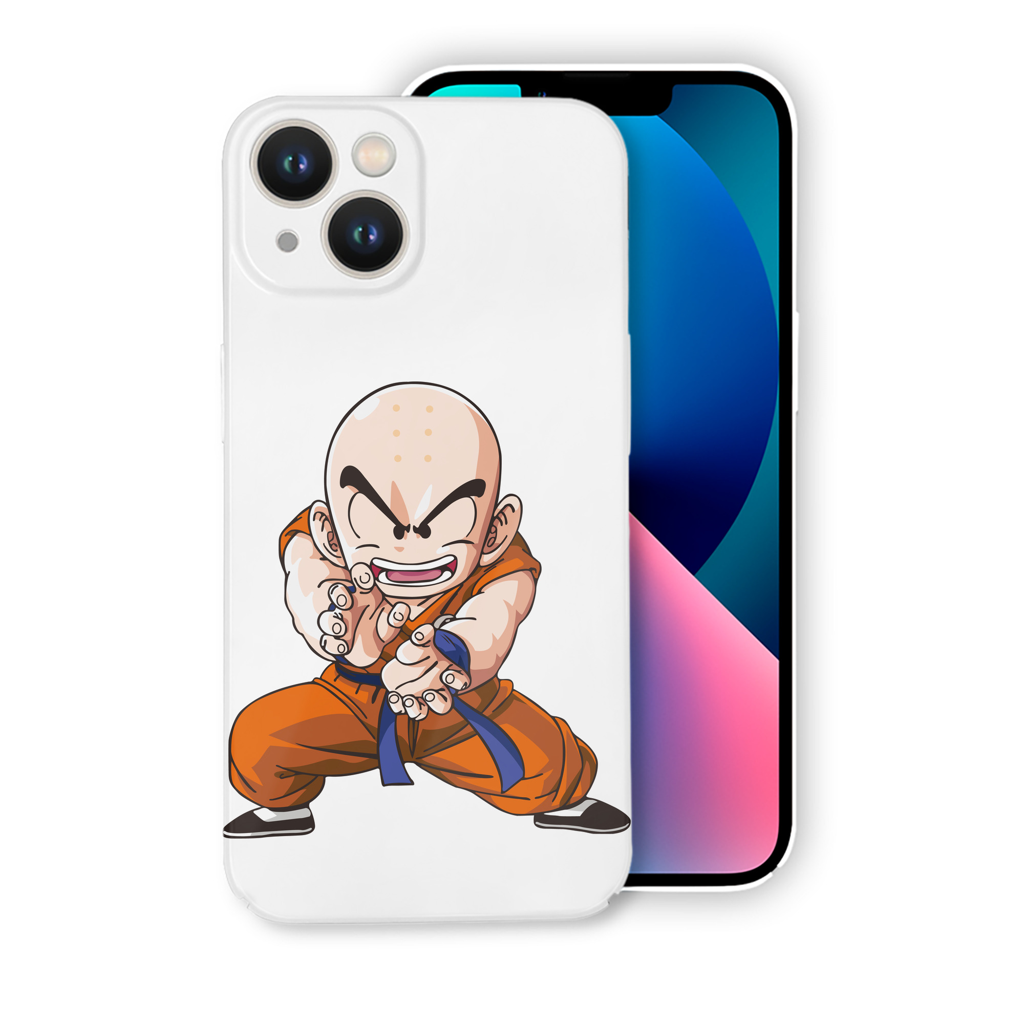 （画像用） ドラゴンボール クリリン DRAGON BALL krillin 【iPhone 14シリーズ対応】ハードケース