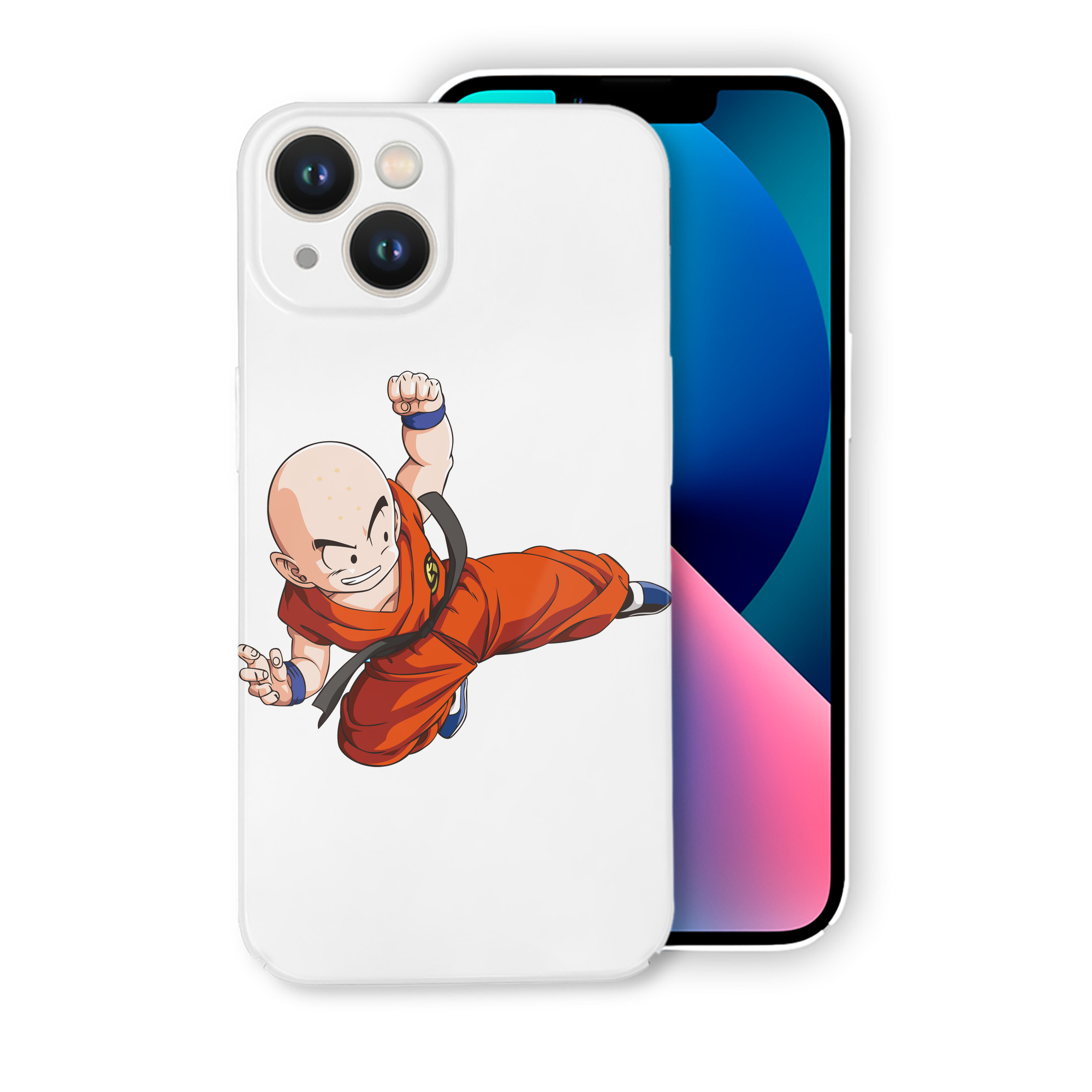 （画像用） ドラゴンボール クリリン DRAGON BALL krillin 【iPhone 14シリーズ対応】ハードケース