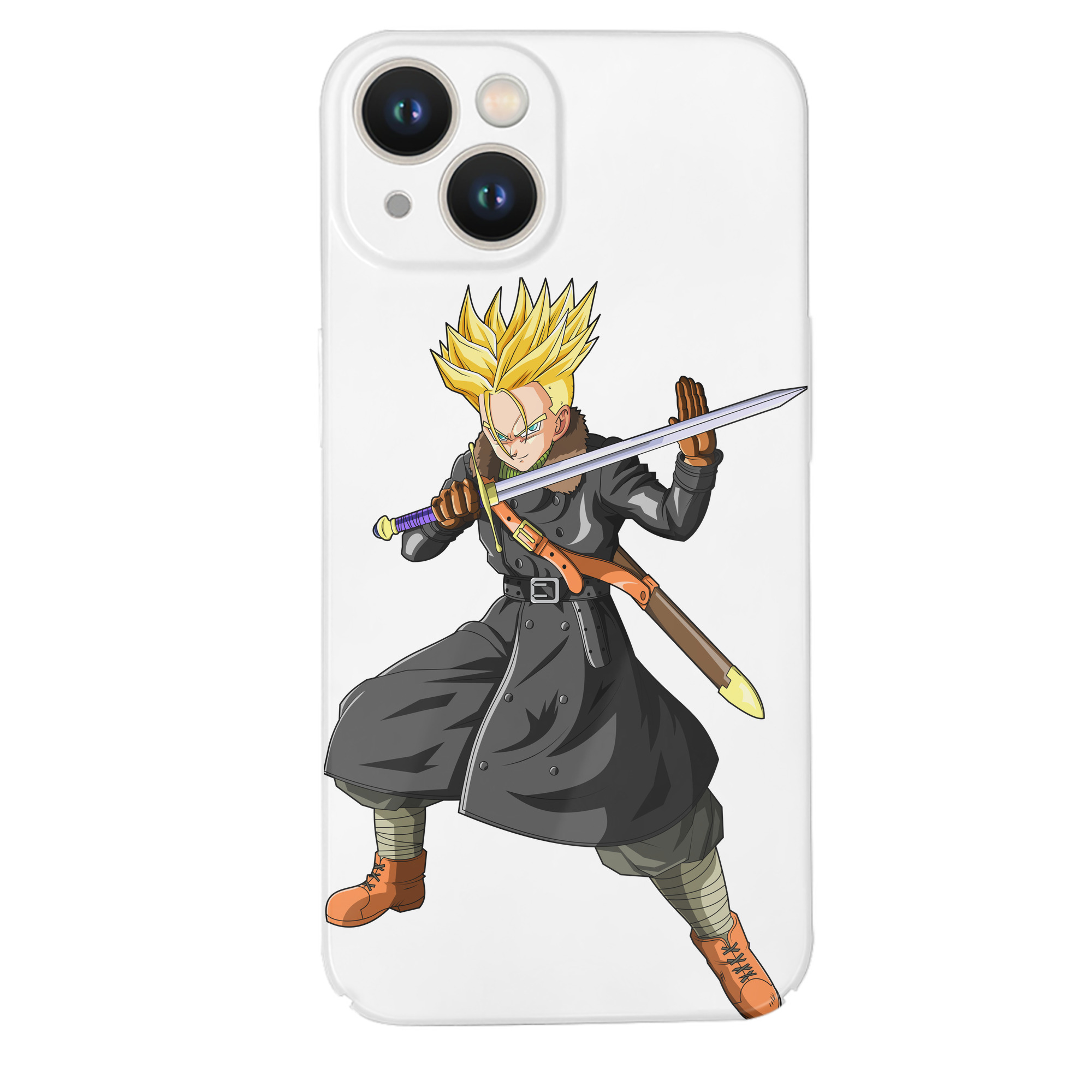 （画像用） ドラゴンボール トランクス（Torankusu）DRAGON BALL Trunks 【iPhone 14シリーズ対応】ハードケース