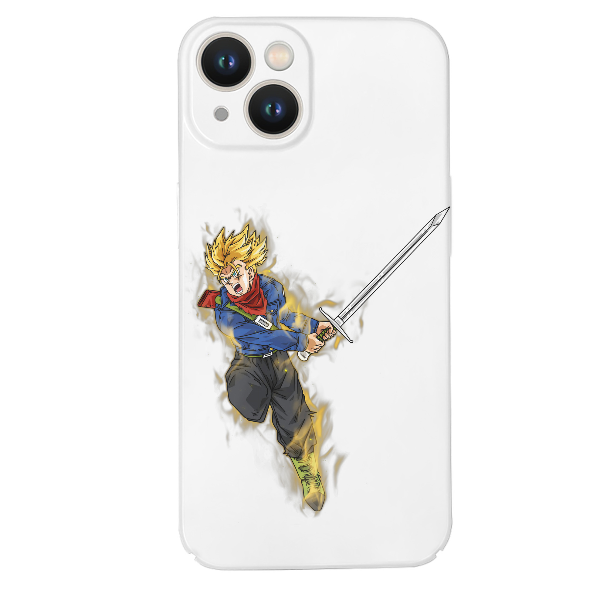 （画像用） ドラゴンボール トランクス（Torankusu）DRAGON BALL Trunks 【iPhone 14シリーズ対応】ハードケース