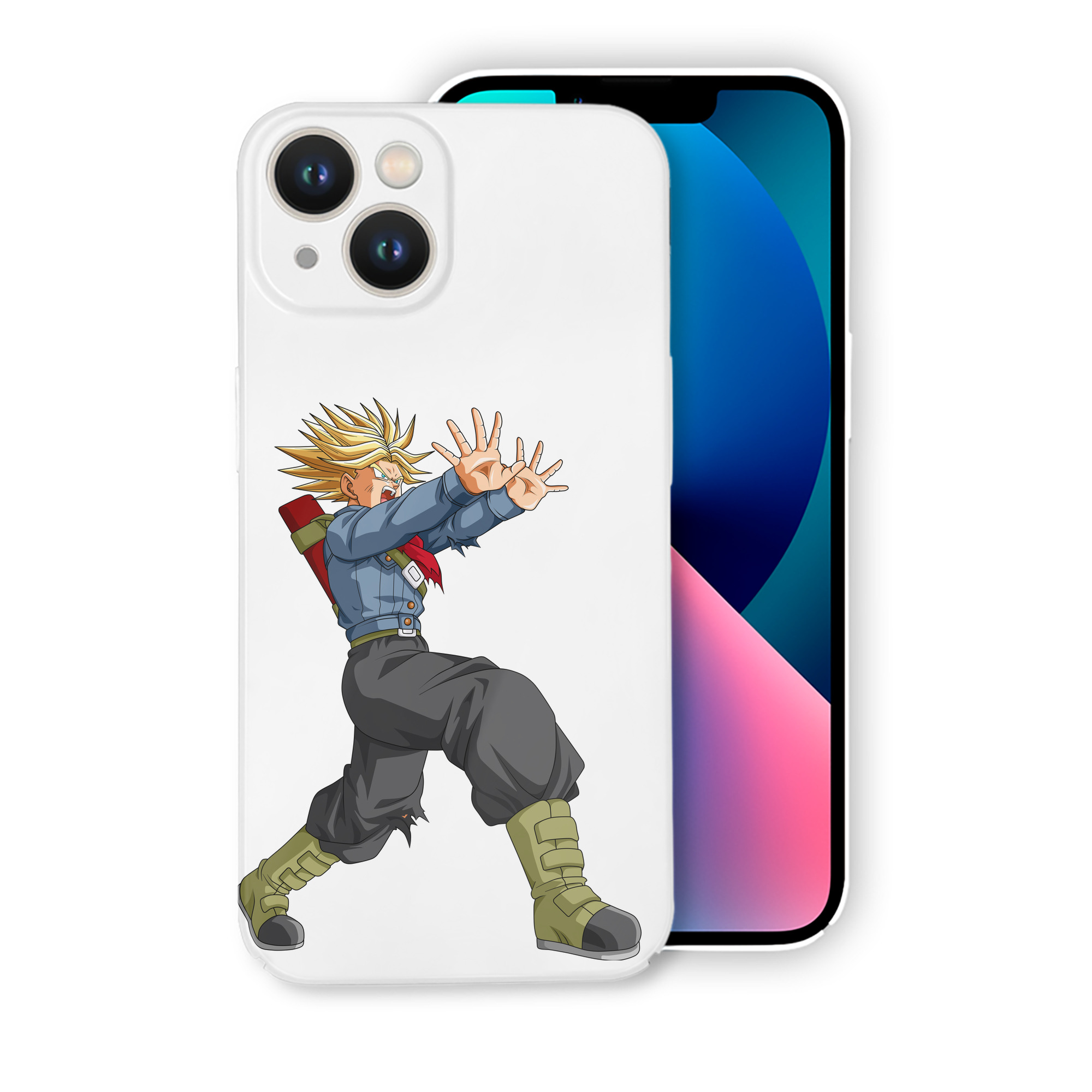（画像用） ドラゴンボール トランクス（Torankusu）DRAGON BALL Trunks 【iPhone 14シリーズ対応】ハードケース