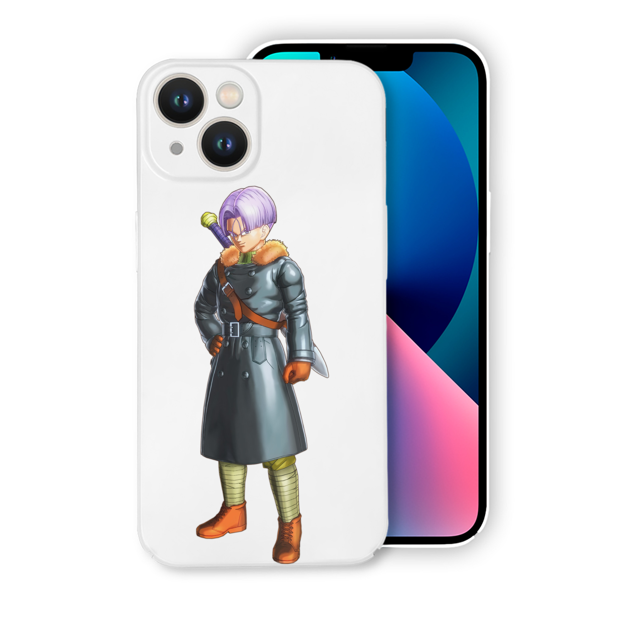 （画像用） ドラゴンボール トランクス（Torankusu）DRAGON BALL Trunks 【iPhone 14シリーズ対応】ハードケース