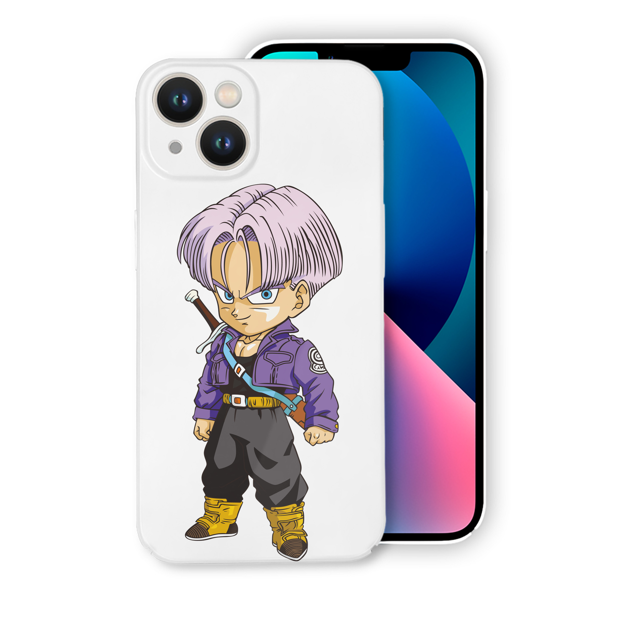 （画像用） ドラゴンボール トランクス（Torankusu）DRAGON BALL Trunks 【iPhone 14シリーズ対応】ハードケース