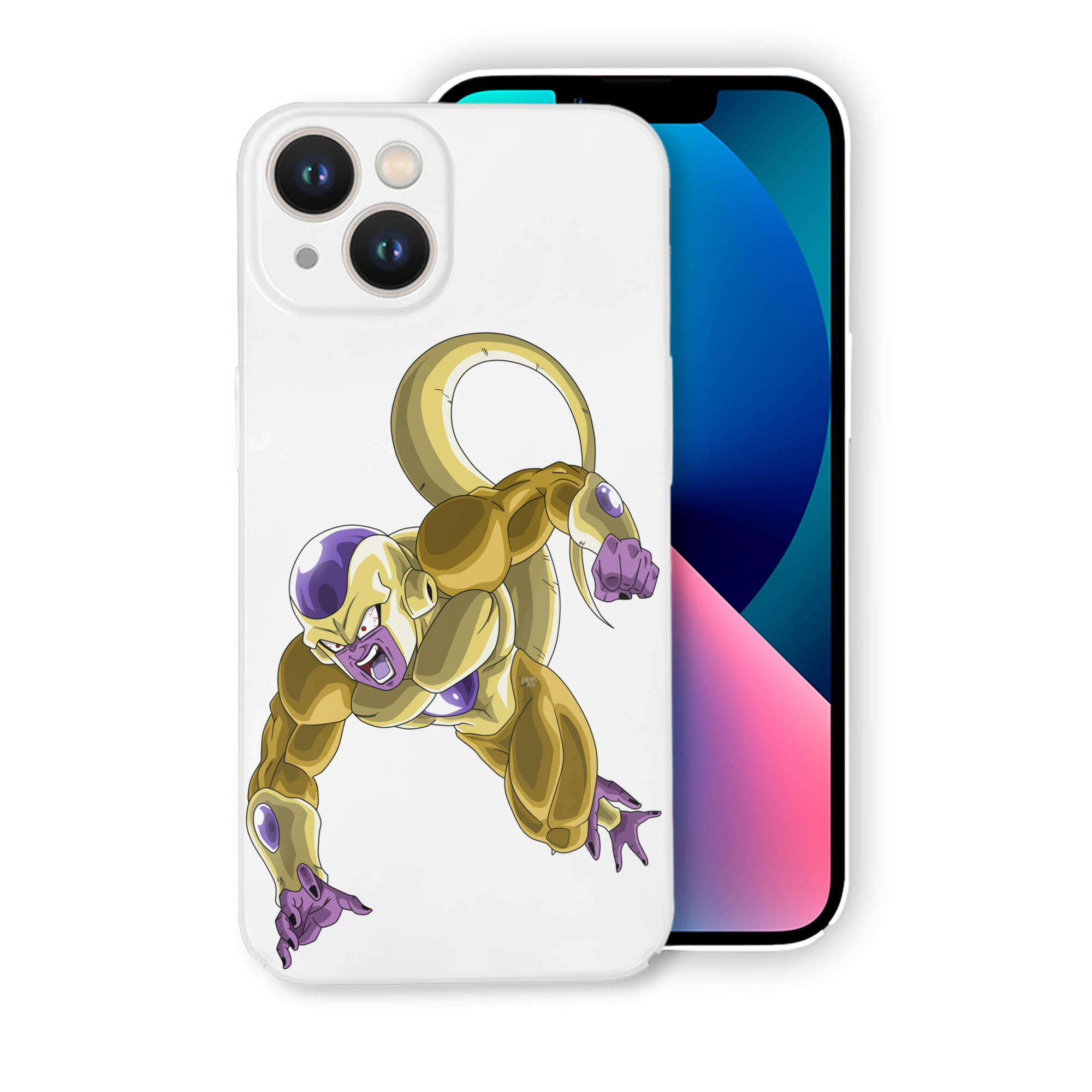 （画像用） ドラゴンボール フリーザ DRAGON BALL Frieza 【iPhone 14シリーズ対応】ハードケース