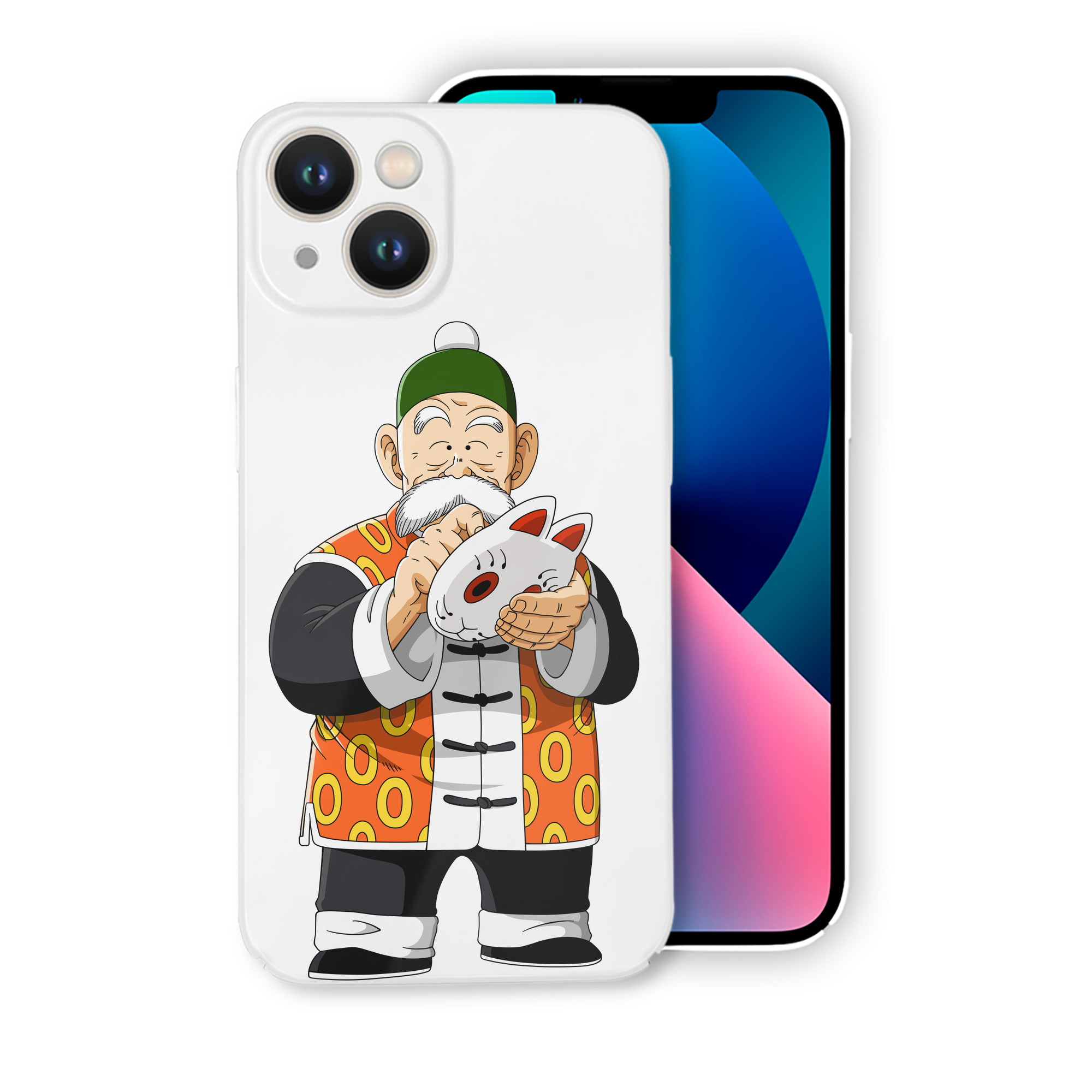 （画像用） ドラゴンボール 亀仙人（かめせんにん） DRAGON BALL Master Roshi Kame Sennin 【iPhone 14シリーズ対応】ハードケース