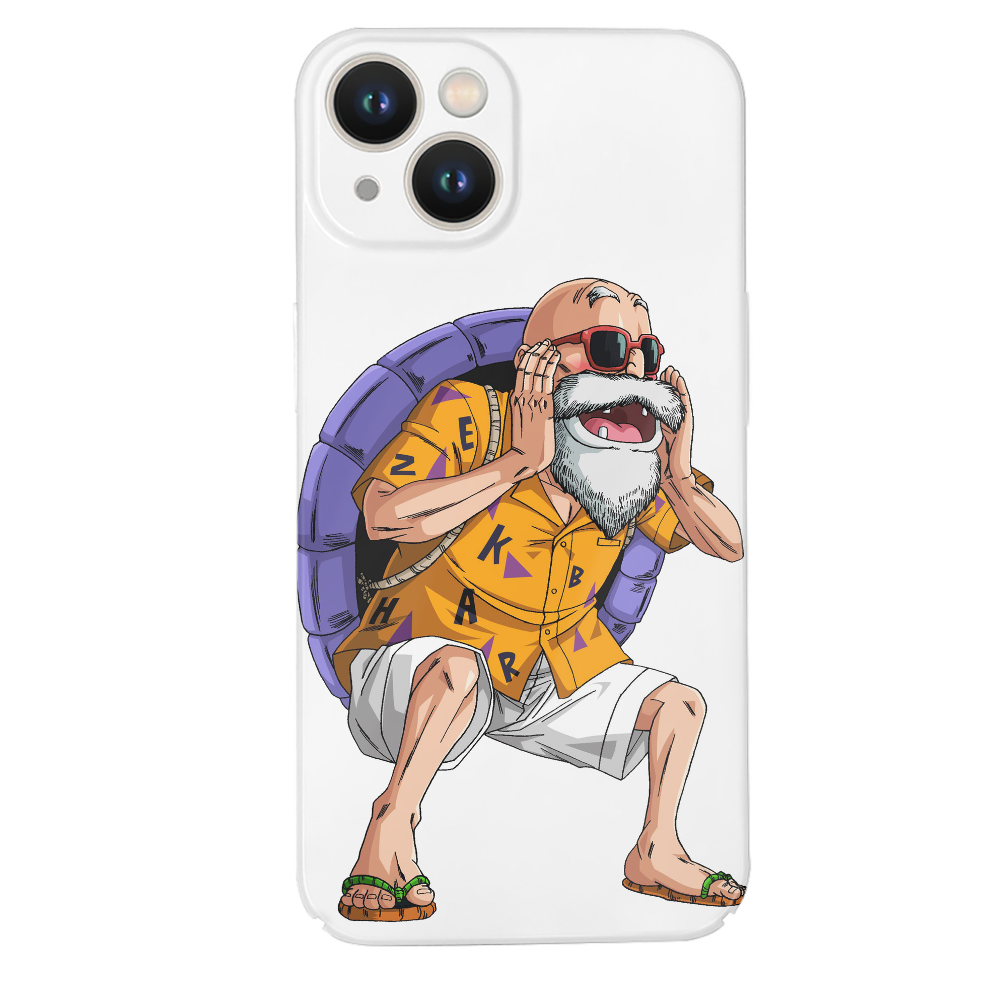（画像用） ドラゴンボール 亀仙人（かめせんにん） DRAGON BALL Master Roshi Kame Sennin 【iPhone 14シリーズ対応】ハードケース